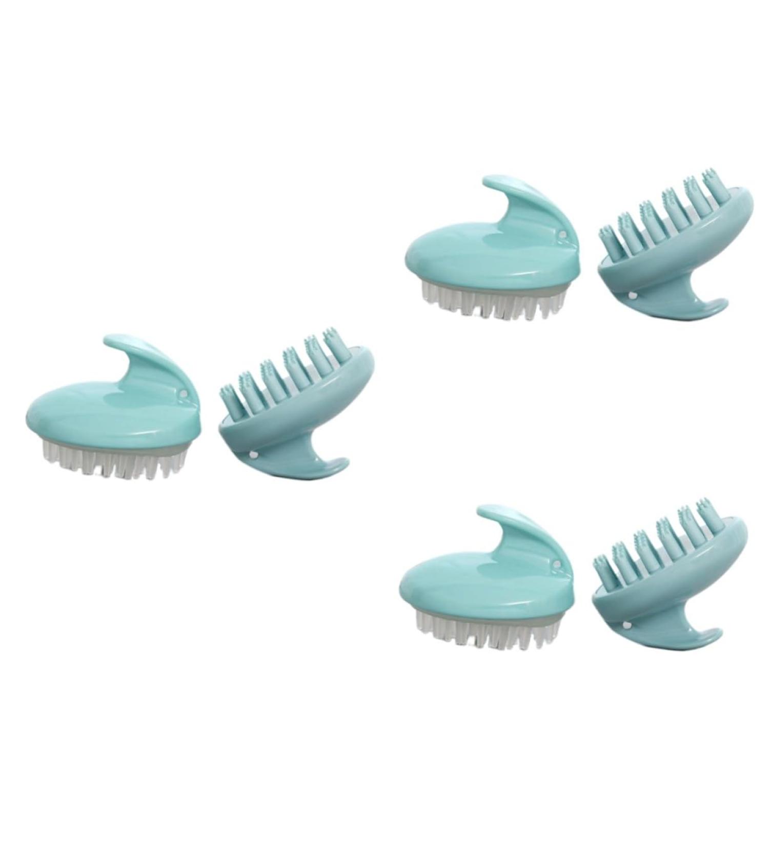 Healeved 6 STK Scalp Shampoo Brush & Massage Devices - Japanese Style Head Skin Massage Comb - Buy Online on GoSupps.com