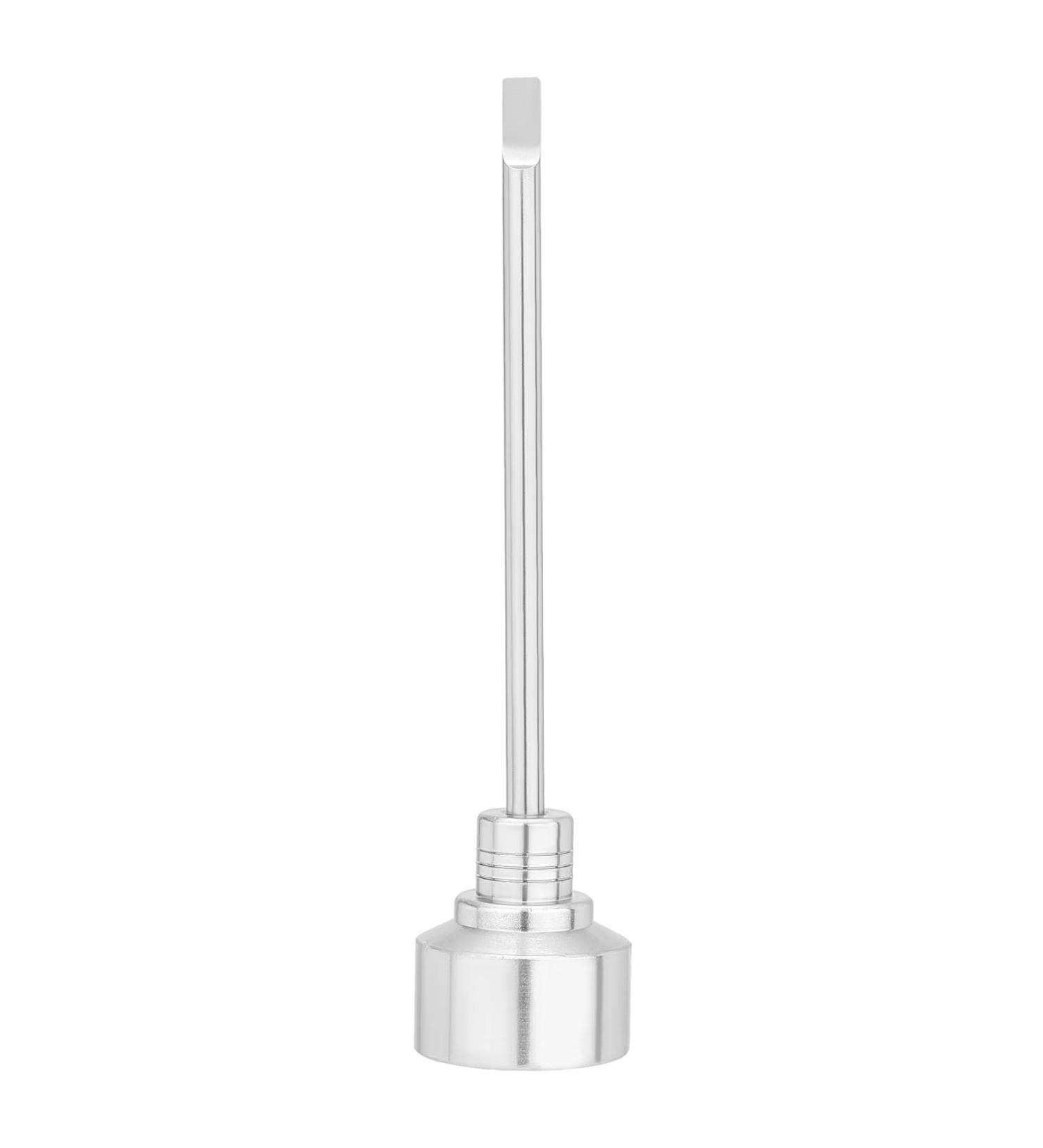 UNICRAFTALE 25mm Platinum Wax Carving Tool for Oil Candle Crafts & Engraving - Durable Titanium Metal Scraper for Rig Accessories - Buy Online on GoSupps.com