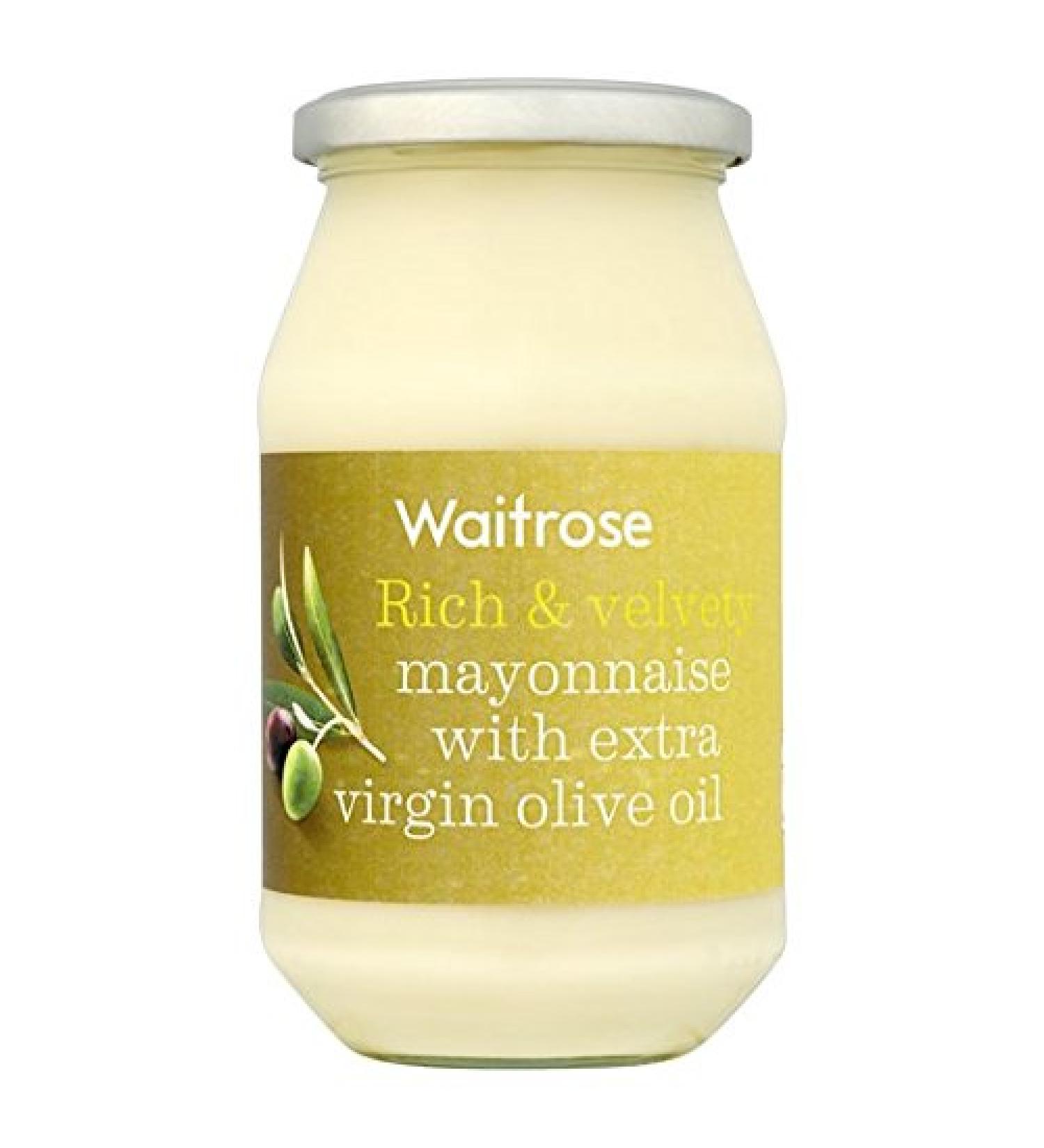 Waitrose Mayonnaise with Extra Virgin Olive Oil 500 ml