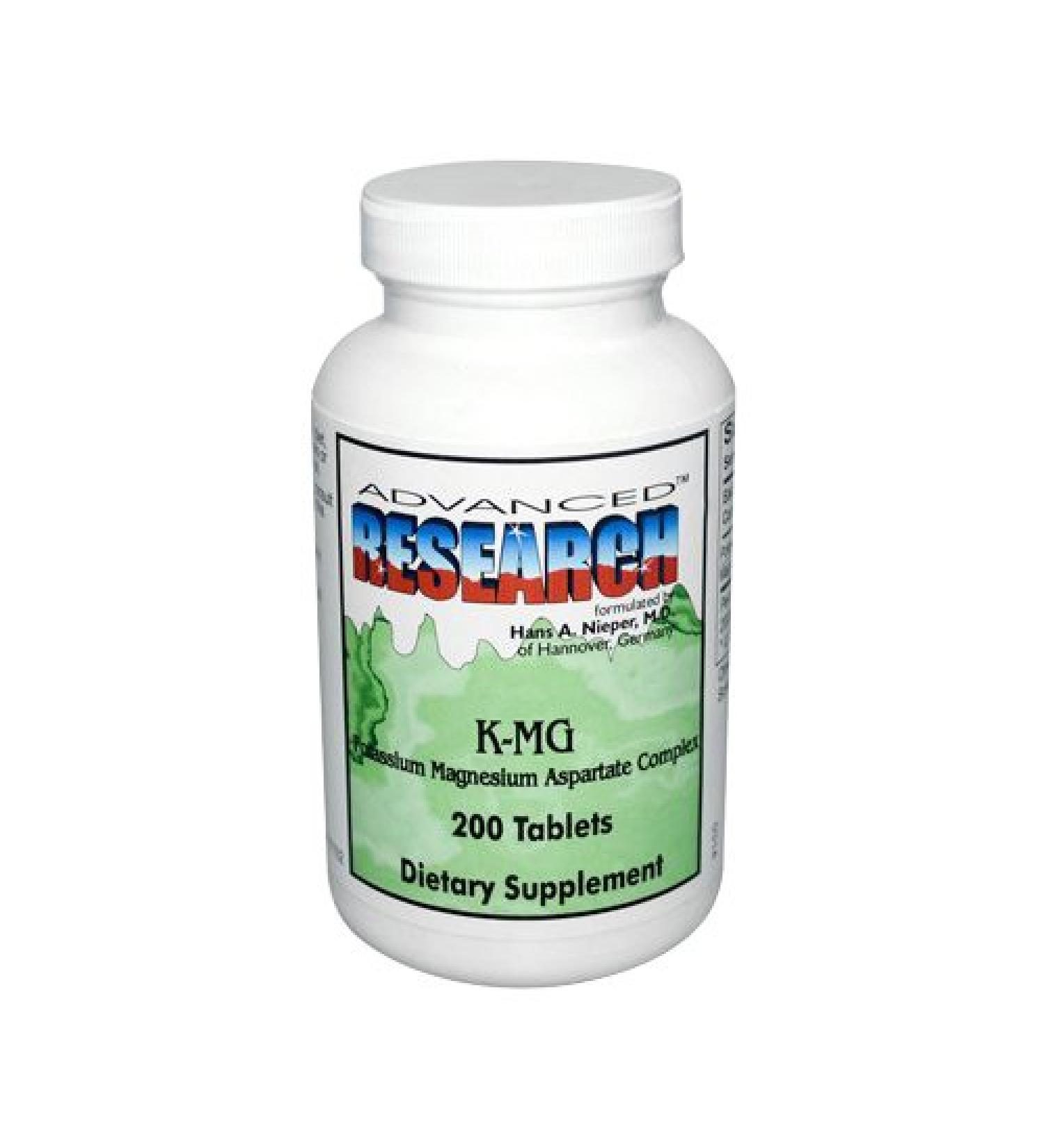 NCI Advanced Research Dr. Hans Nieper K Mg Capsules 200 Count 200 Count (Pack of 1)