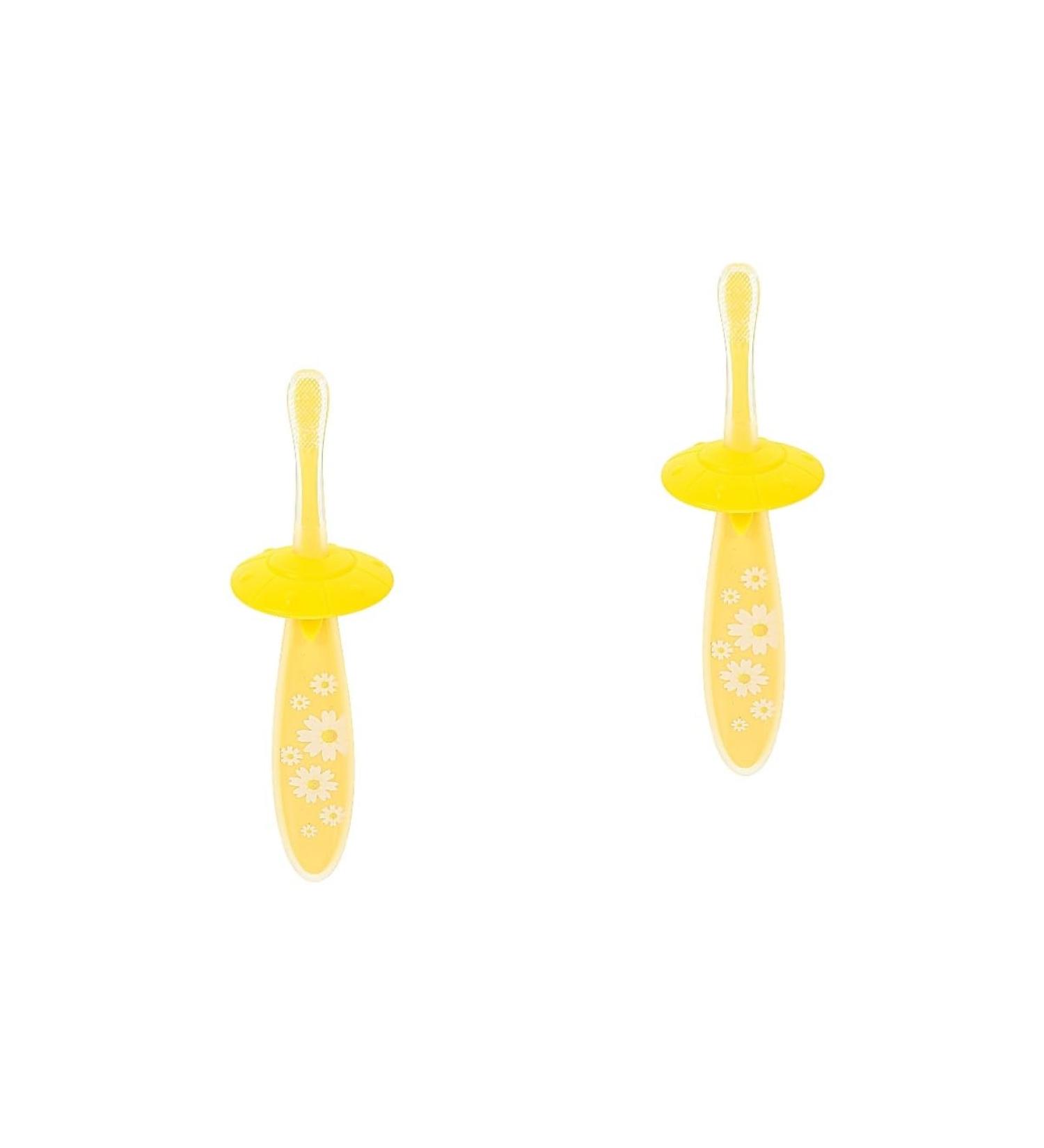 Shop Minkissy Portable Toothbrush for Kids - Food Grade Silicone - Ideal for Toddlers | International Shipping - Buy Online on GoSupps.com