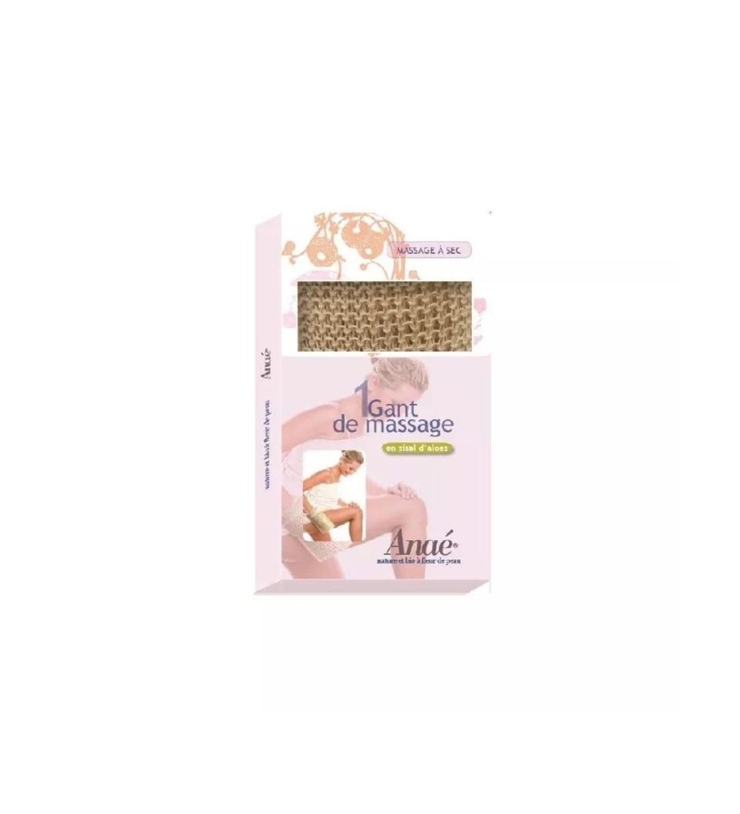 Ana massage glove made of aloe sisal 13 x 21 cm