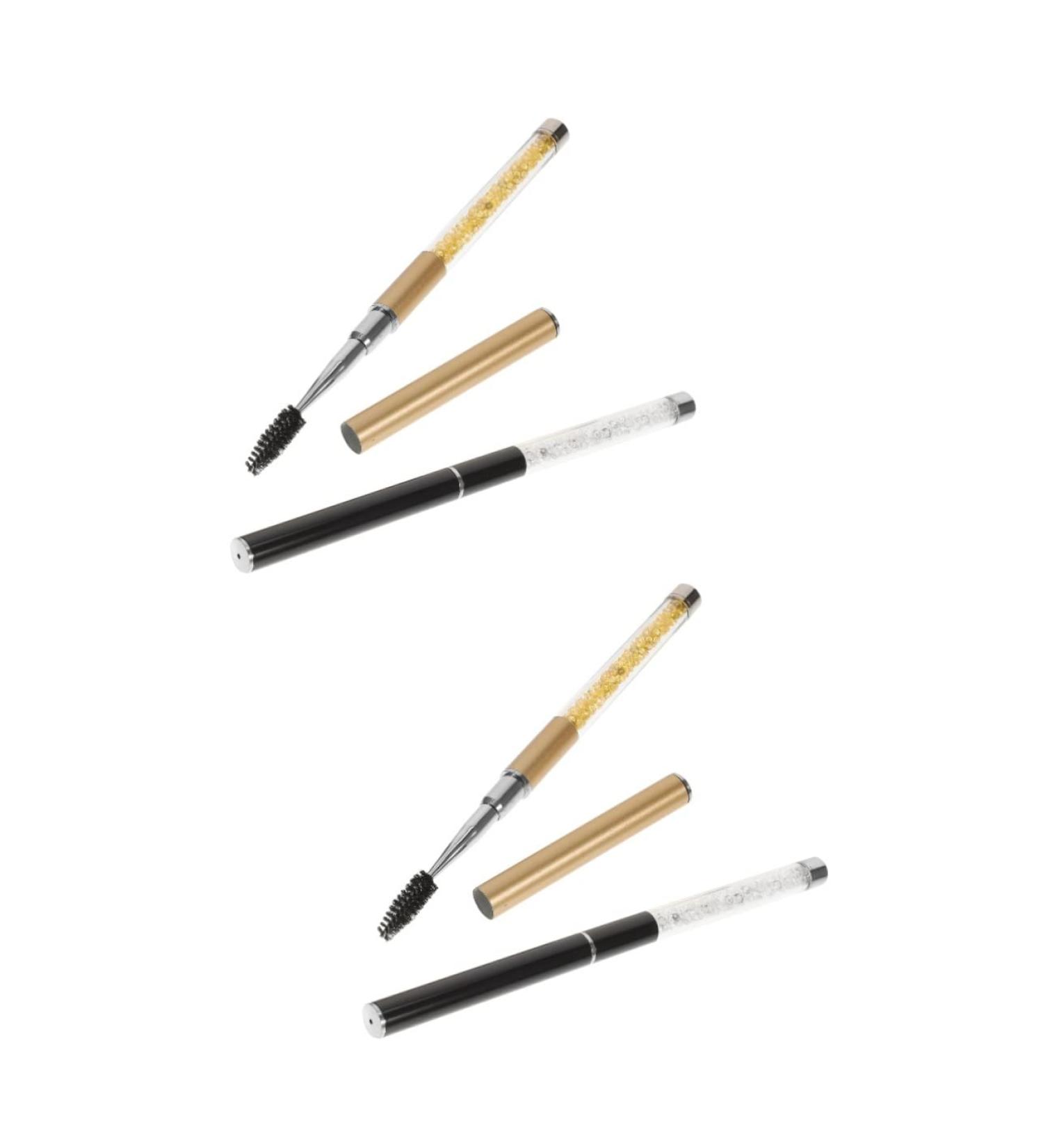 Beavorty False Eyelashes 4 Pcs Grafting Eyelash Brush Lash Mascara False Lashes Eyelash for Eyelash Extensions Extend 16.7X1.2CMx2pcs Assorted Colorx2pcs - Buy Online on GoSupps.com