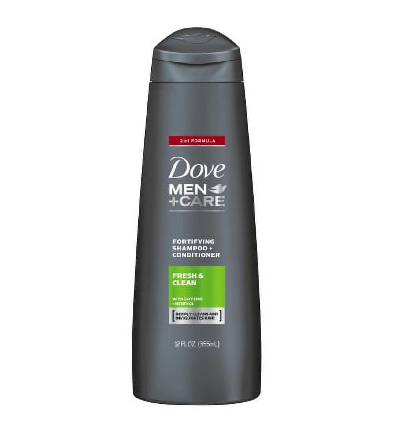 Dove Men + Care 2 in 1 Shampoo & Conditioner - Fresh Clean 12 oz | Worldwide Shipping Available - Buy Online on GoSupps.com