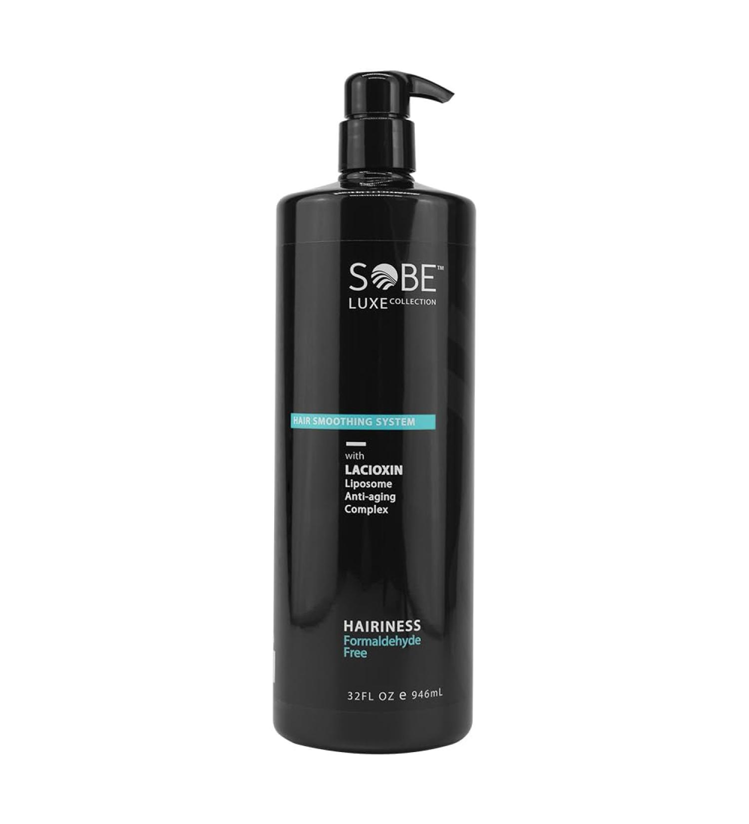 SOBE LUXE Brazilian Keratin Smoothing Treatment | Formaldehyde Free Blowout System for Dry & Damaged Hair - 32 Oz - Buy Online on GoSupps.com