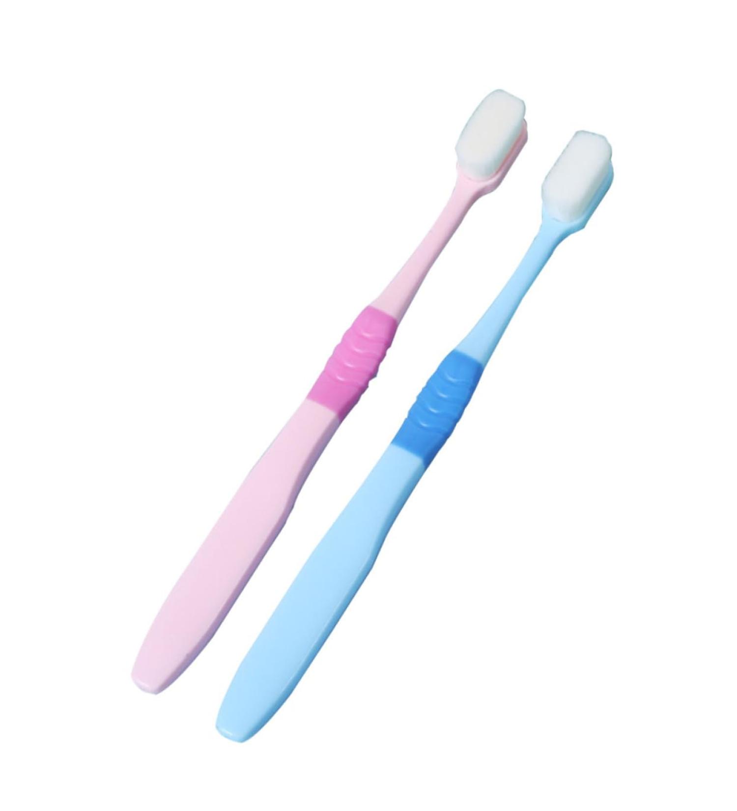 FRCOLOR 2 Pcs Toothbrush Set - Kids & Adults Dental Brushes for Effective Cleaning - Small Brush Head for Optimal Oral Care - Buy Online on GoSupps.com