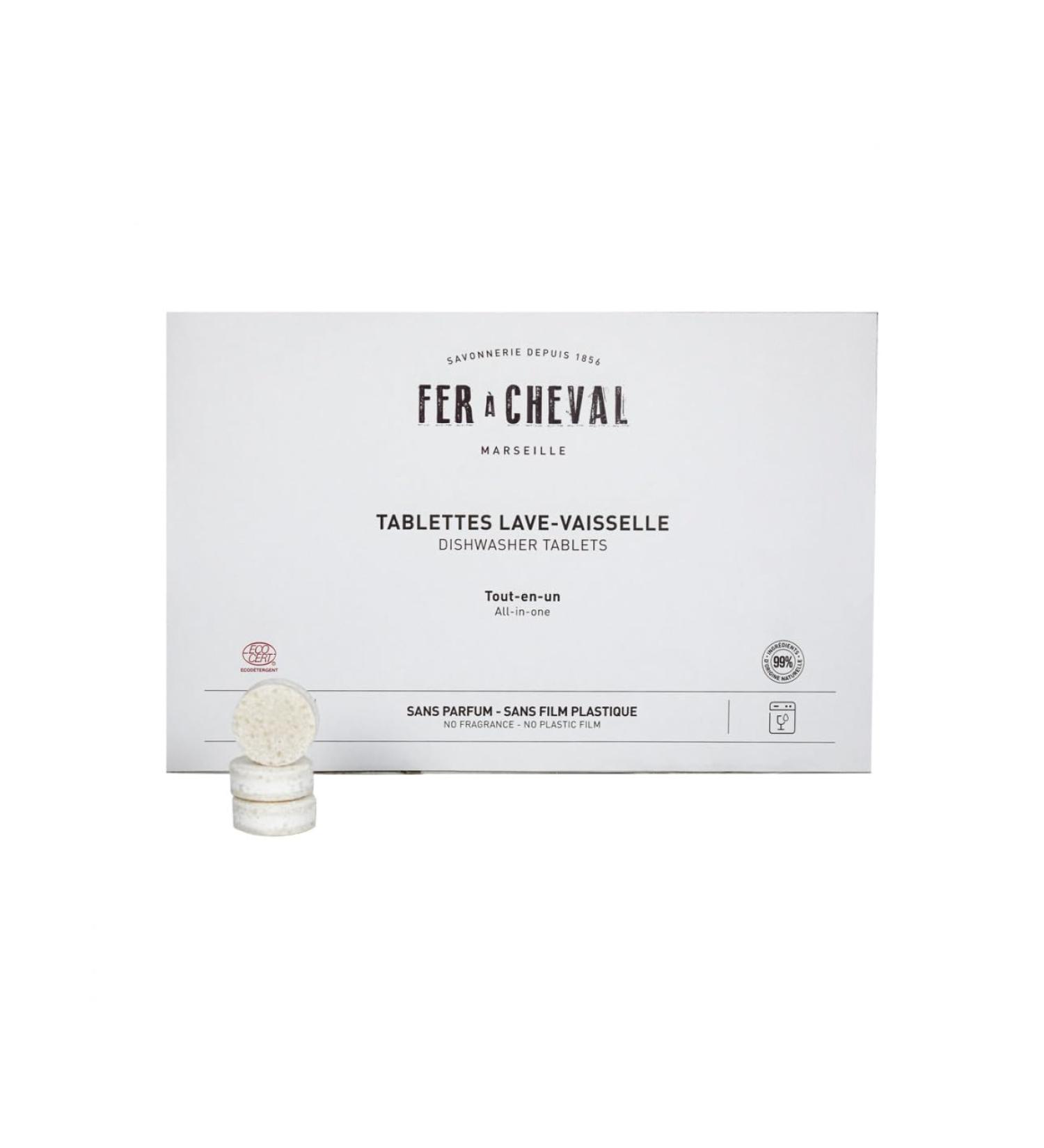  Fer Cheval Dishwasher Tablets 40 Tablets 18g in Box 26 x 16.5 x 13 - Buy Online on GoSupps.com