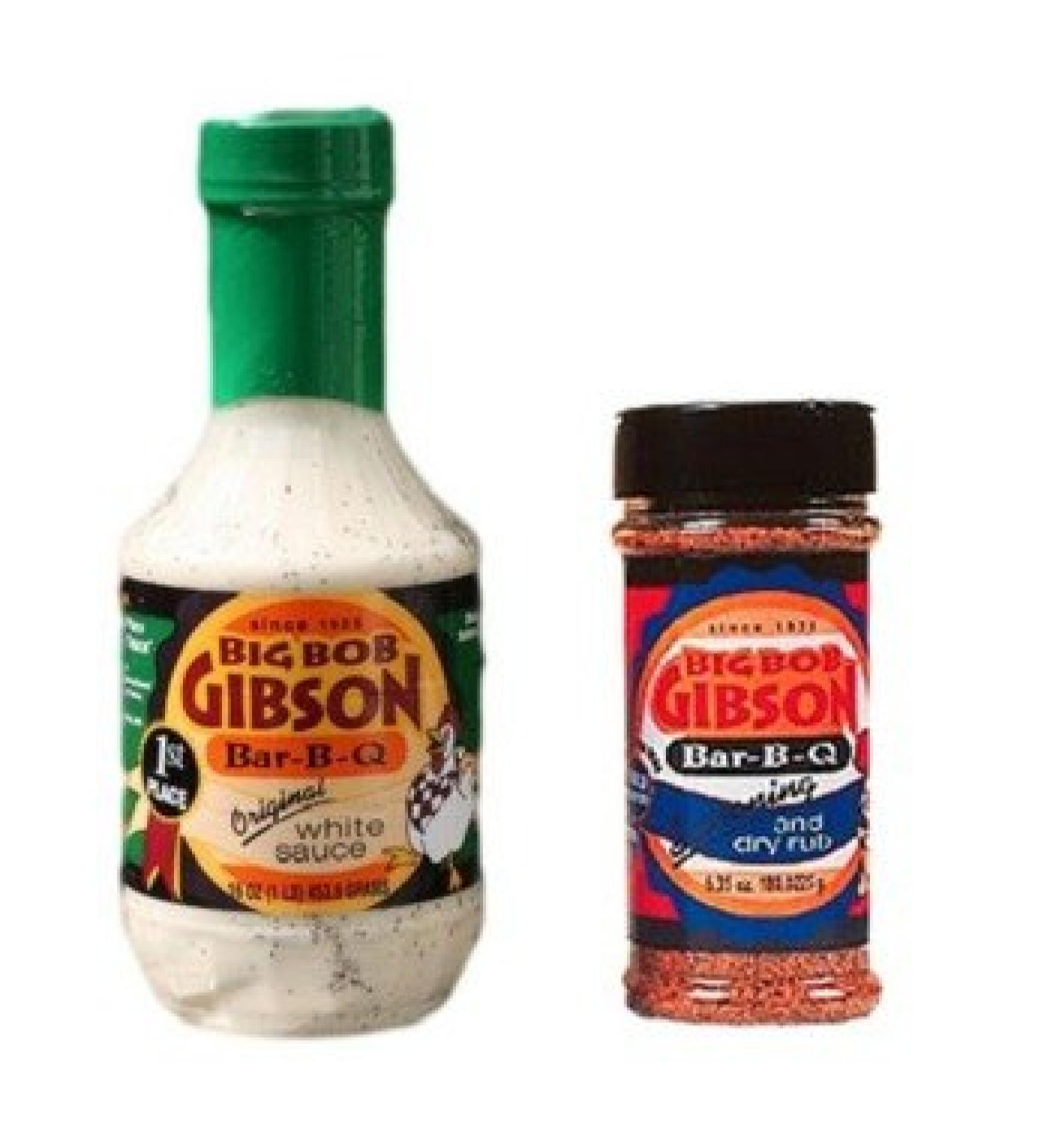 Big Bob Gibson Bar B Q Original White Sauce  Seasoning & Dry Rub Set - Buy Online on GoSupps.com