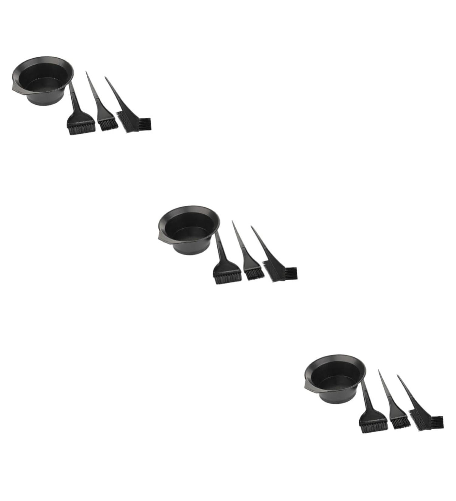 minkissy 12 Sets Hair Dye Brush Reusable Hair Dye Tools Lash Cup Household Hair Color Brush - Buy Online on GoSupps.com