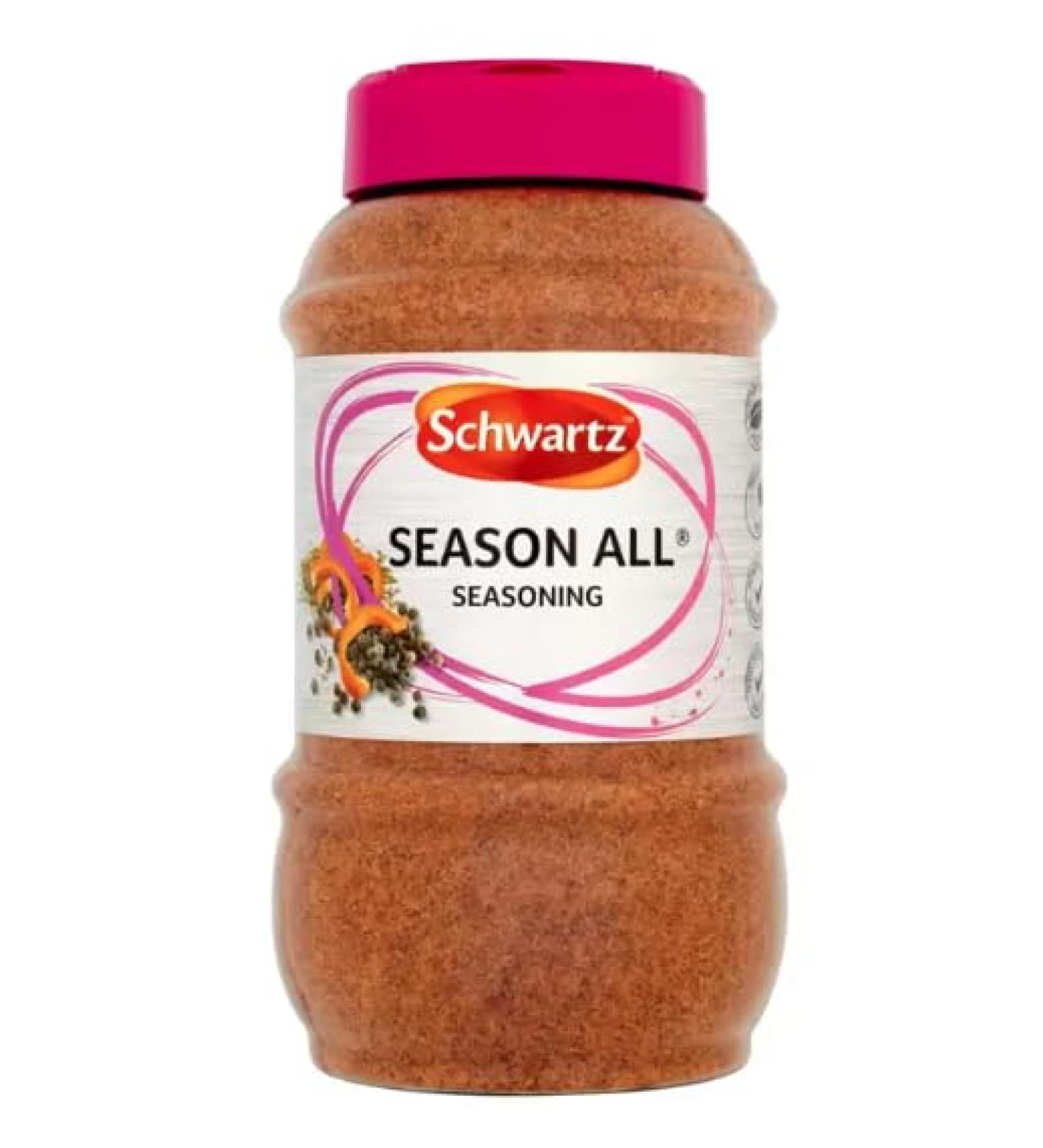 Schwartz An all-round seasoning that is suitable with all types of dishes Season All Seasoning 840g - Buy Online on GoSupps.com