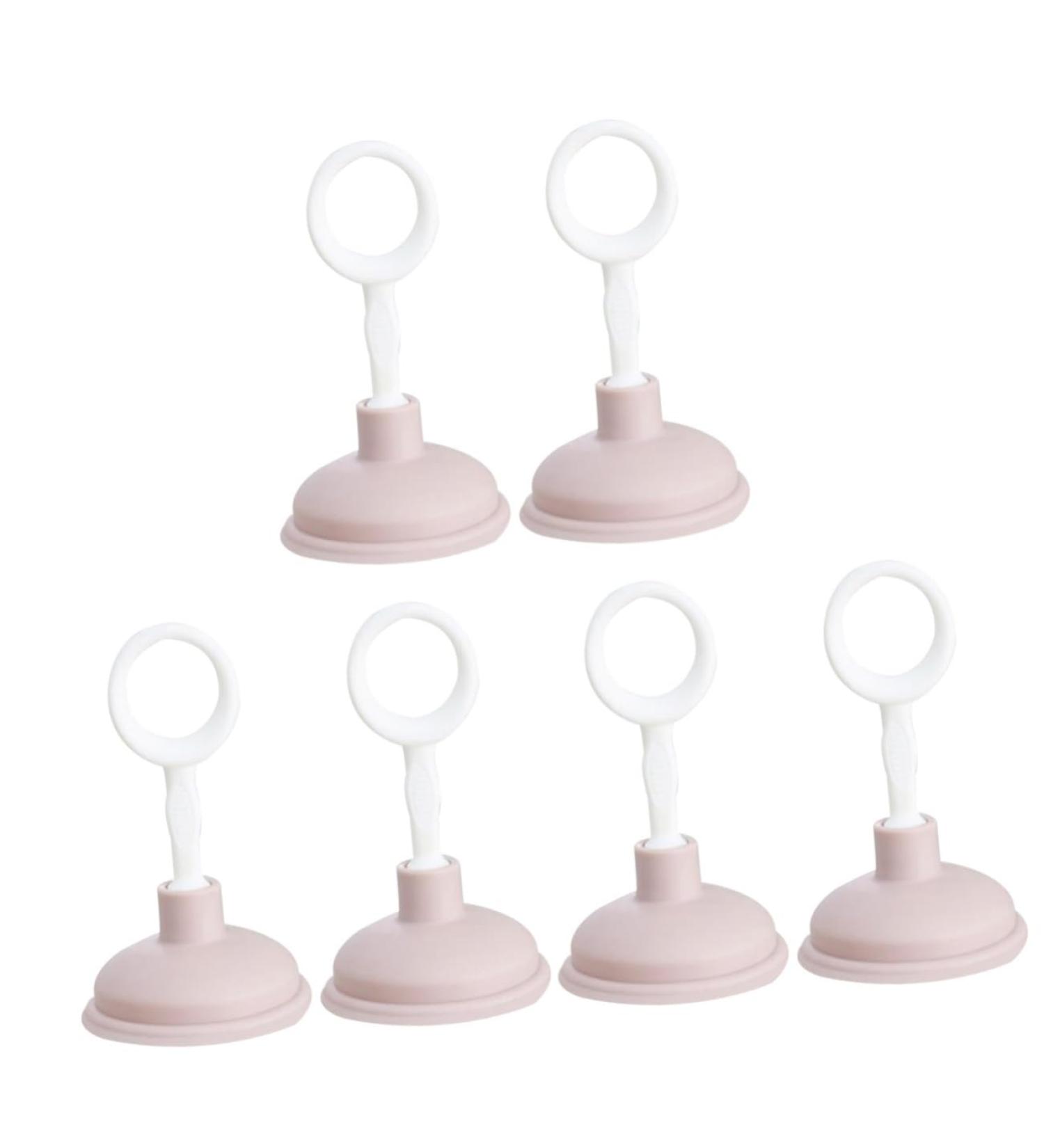 Homoyoyo 6 Pcs Pipes Sink Cleaner Toilet Clog Remover Sewer Cleaning Tool Accessories Suction 16.5*10.5cmx3pcs As Shownx3pcs - Buy Online on GoSupps.com