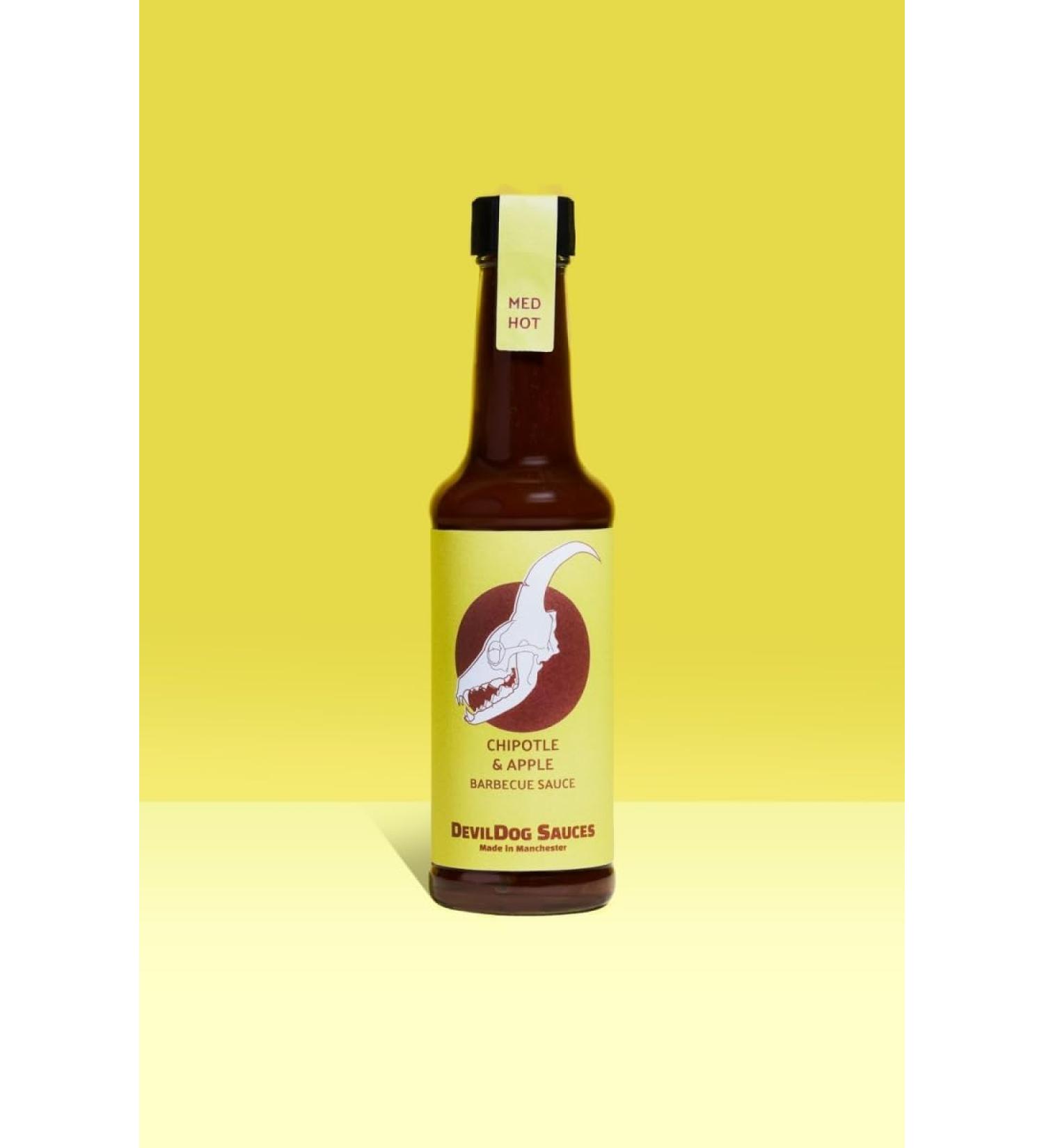 Devildog Chipotle & Apple BBQ Sauce (Med Hot) 150ml