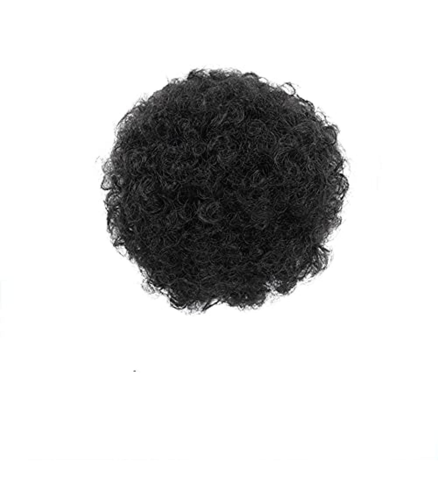 Buy Synthetic Buns Boy Wig | Afro Puff Hair Accessories for Girls & Women | Ballerina Ponytail FB12-1B - International Shipping - Buy Online on GoSupps.com