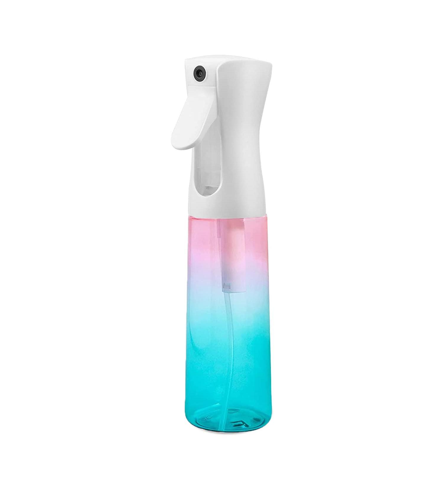 Gradient Pink-Blue Hair Spray Bottle - 10oz Fine Mist Sprayer for Styling, Plants & Skin Care - Buy Online on GoSupps.com