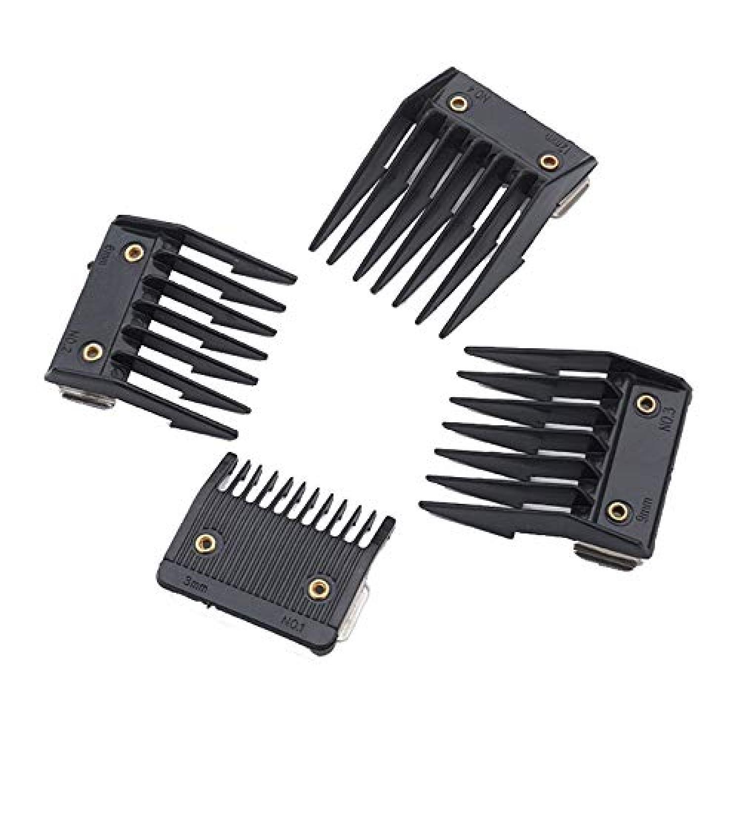 tesrgre 4 Attachment Comb Set for with Metal Backed Cutting Guide 3mm 6mm 9mm 12mm - Buy Online on GoSupps.com
