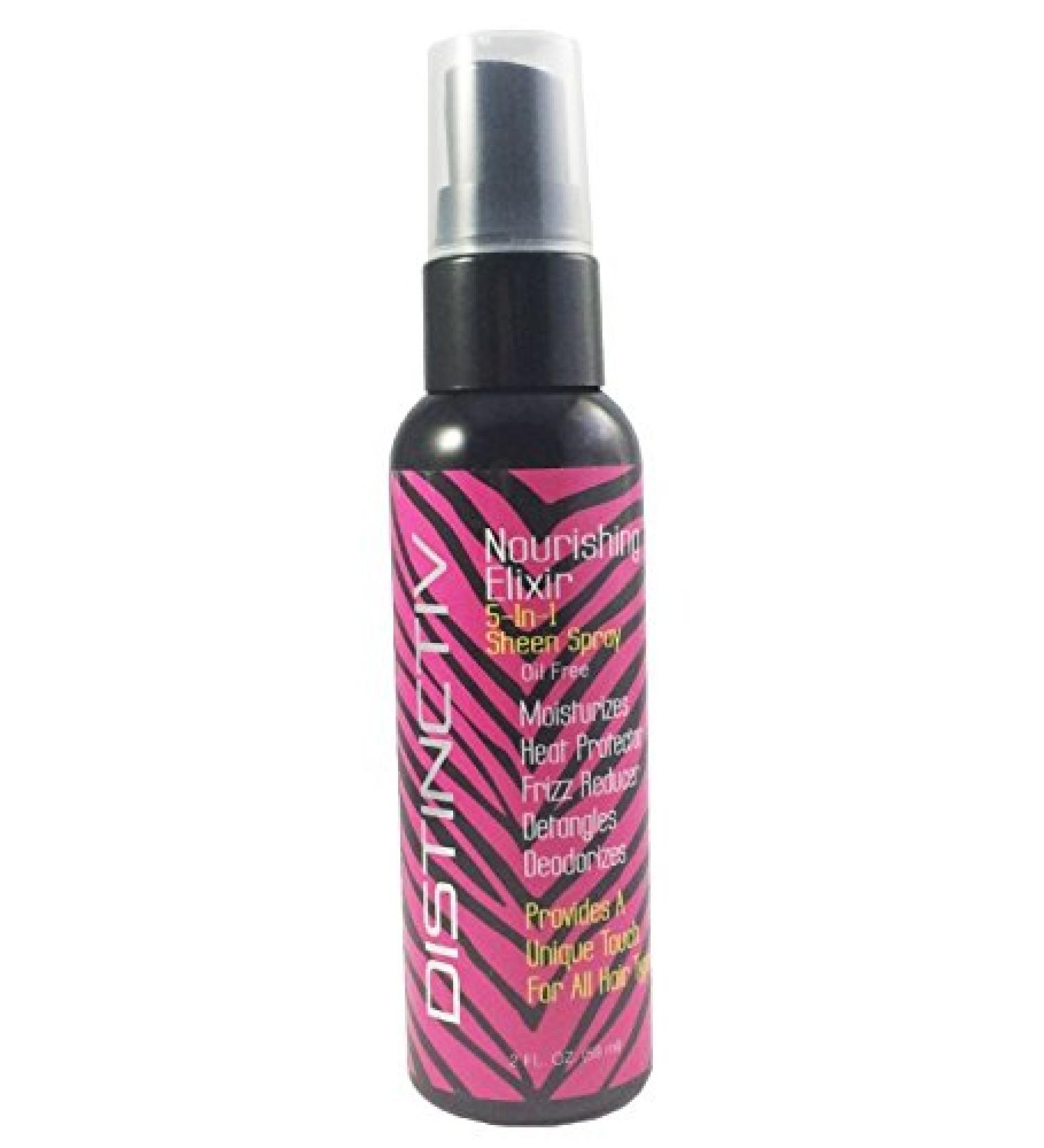 Distinctive Nourishing Elixir 5 In 1 Sheen Spray 2 Ounce