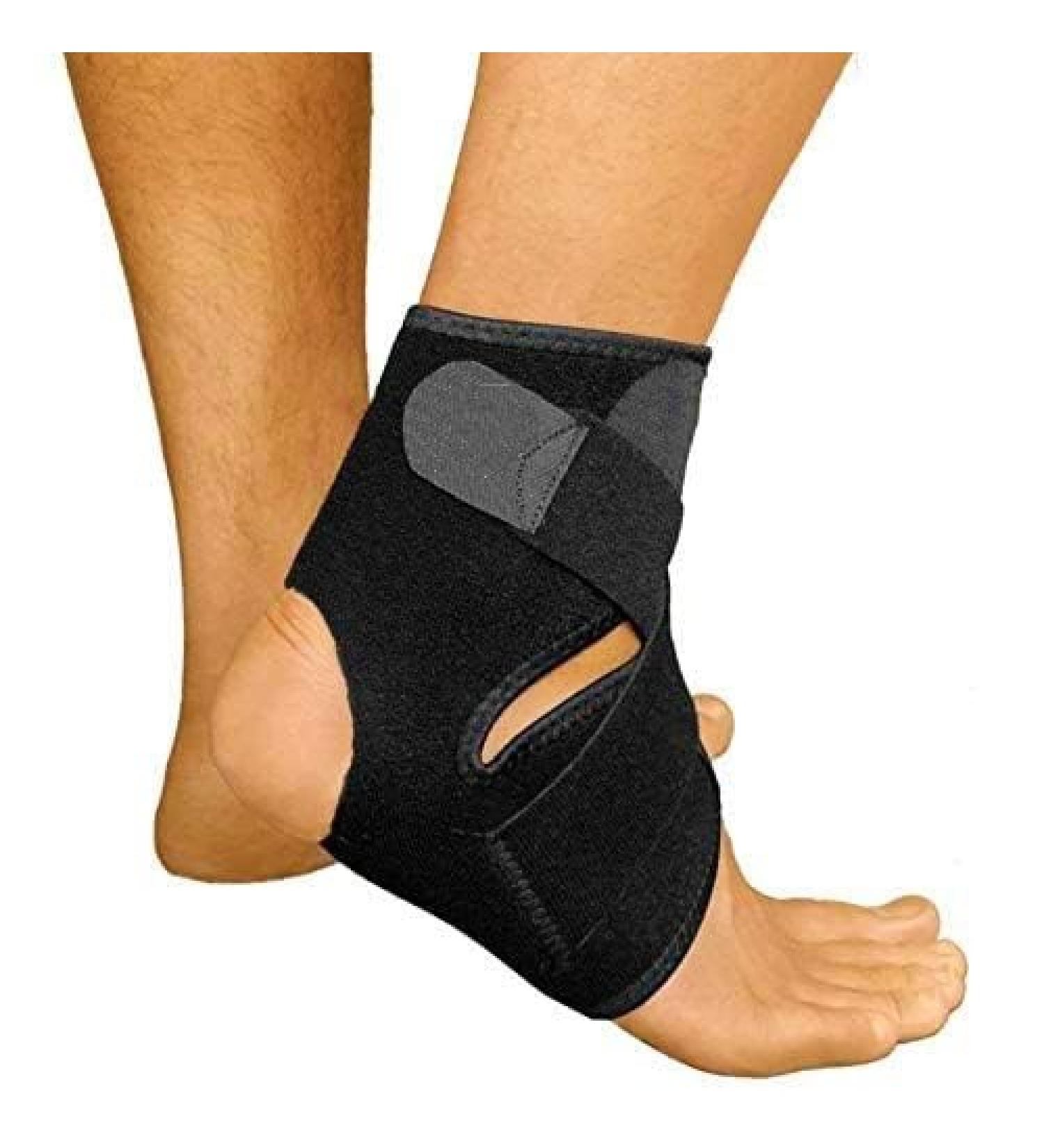 Ankle Support Compression Brace | Injury Protection & Pain Relief - International Shipping - Buy Online on GoSupps.com