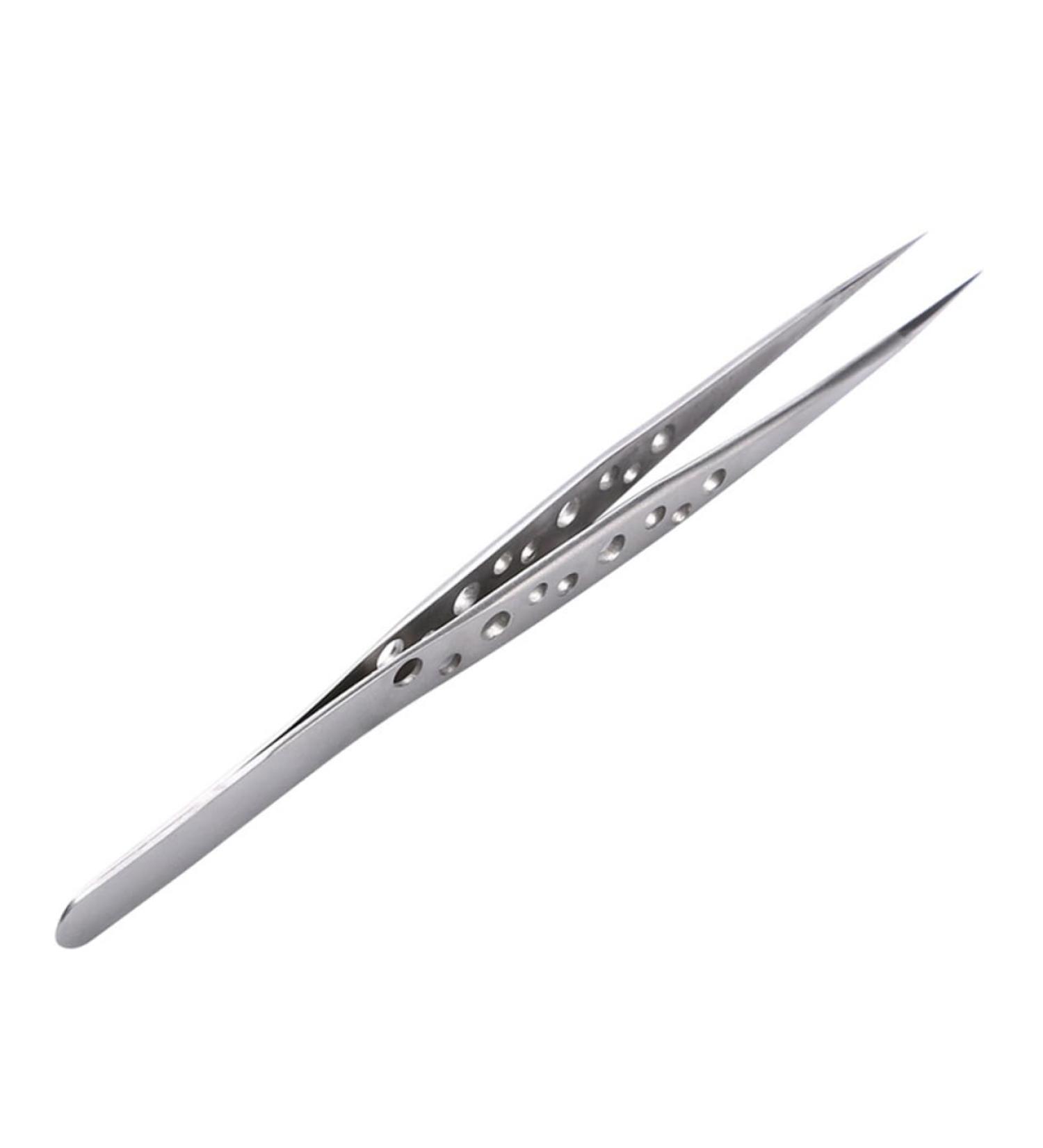 Doitool Eyelash Tweezers 2-Pack | Perfect for Extensions Nail Art & Eyebrow Grooming - Buy Online on GoSupps.com