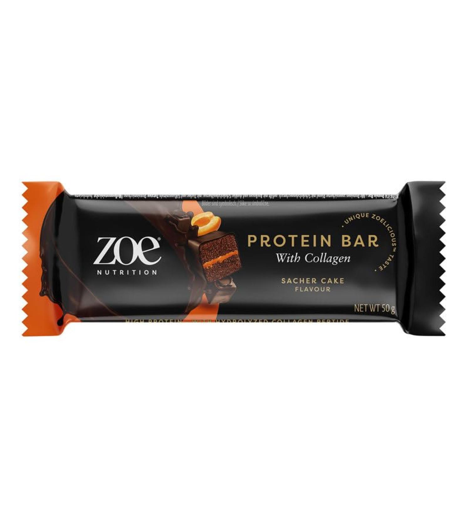 zoe Nutrition Protein Bar (50 g Sacher Cake) Sacher Cake 50 g