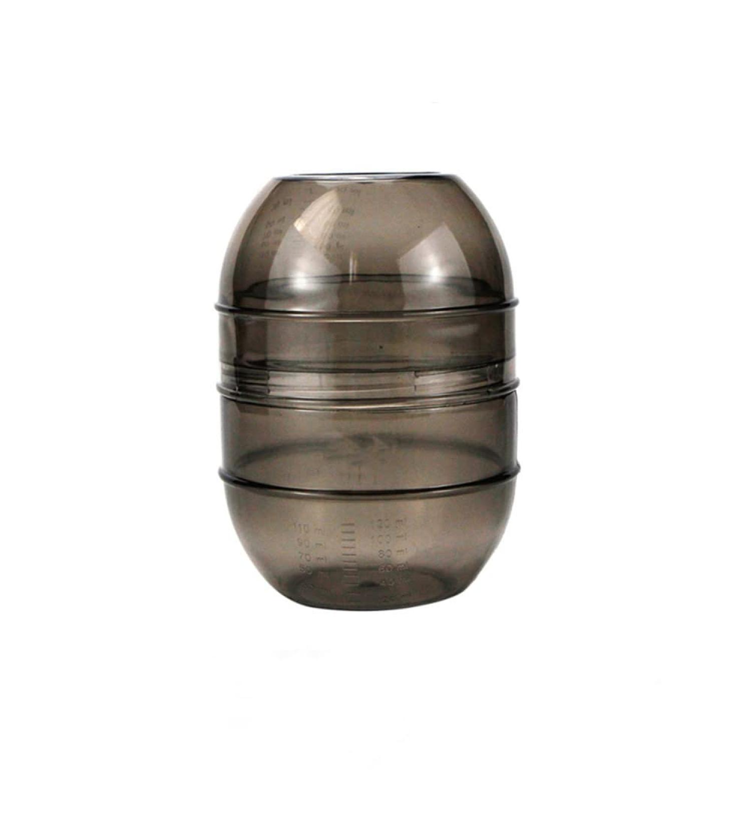 KIPETTO Shaker Hair Color Mixer - Precision Tinting Bowl with Ounce & Milliliter Markings for Hair Salons - International Shipping Available - Buy Online on GoSupps.com