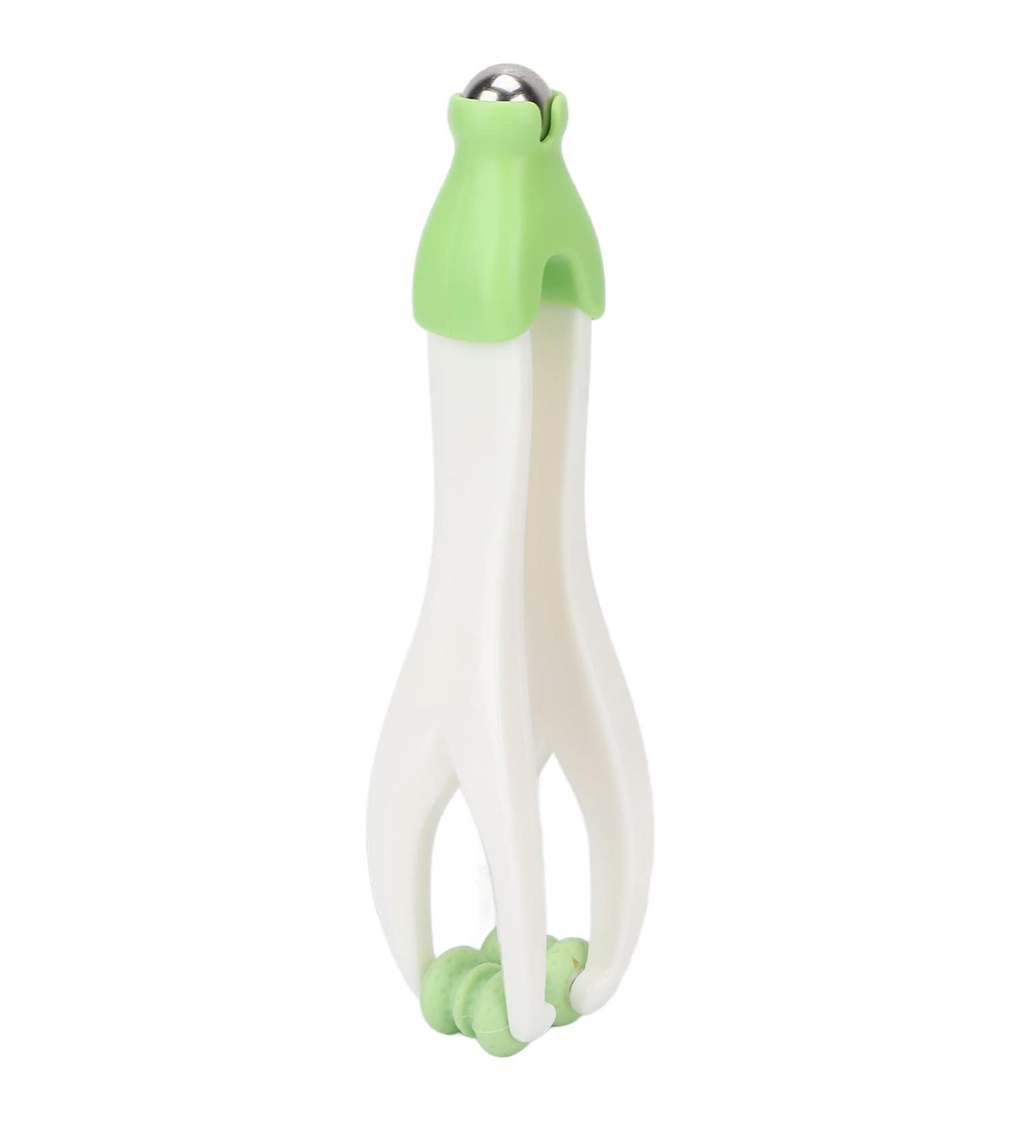 2 in 1 Finger Joint Acupuncture Massager - Stress Relief & Acupressure Roller for Enhanced Blood Circulation (Green) - International Shipping Available - Buy Online on GoSupps.com