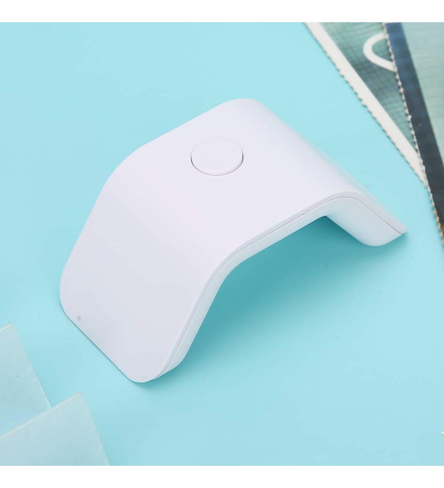 Nail Dryer Lamp Mini 2W LED UV Single Finger Drying Lamp with 45s/60s Timer Setting No Damage Hands Nail Gel Curing Lamp USB Charge (Yinhingbe51gsrvqm-11) - Buy Online on GoSupps.com