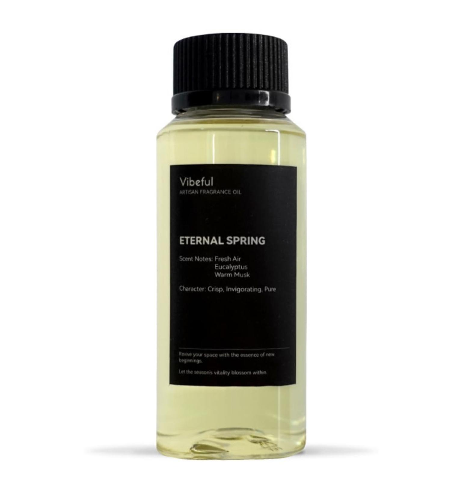 Eternal Spring Artisan Fragrance Oil for Waterless Diffusers Crisp Fresh Air, Eucalyptus & Musk Scent, Concentrated Aroma Blend, 4 Fl Oz Eternal Spring 4 Fl Oz (Pack of 1) - Buy Online on GoSupps.com