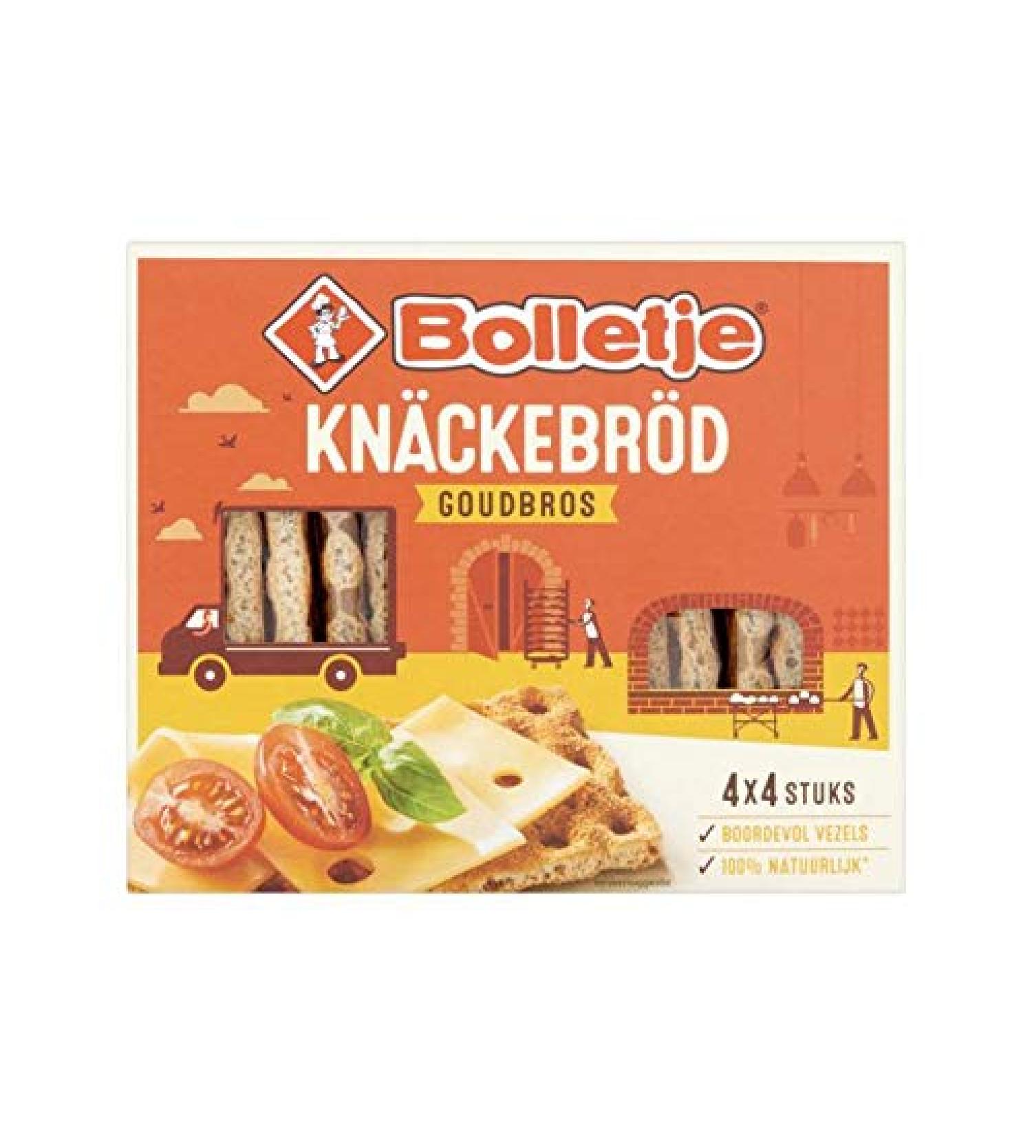 Bolletje Bolletje Goudbros Crispbread Original Dutch Cookies 240 g