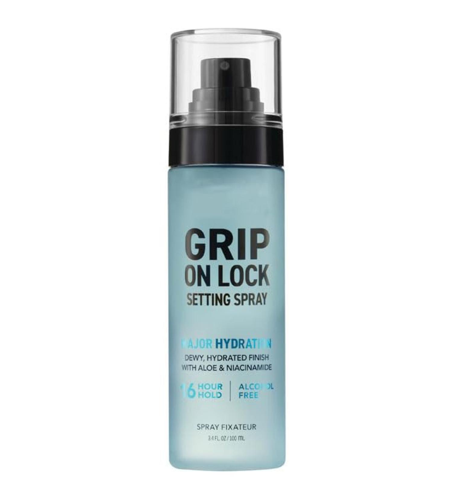 HardCandy Grip On Lock Setting Spray Alcohol-Free 16 Hour Hold Dewy Finish Hydrating - Buy Online on GoSupps.com