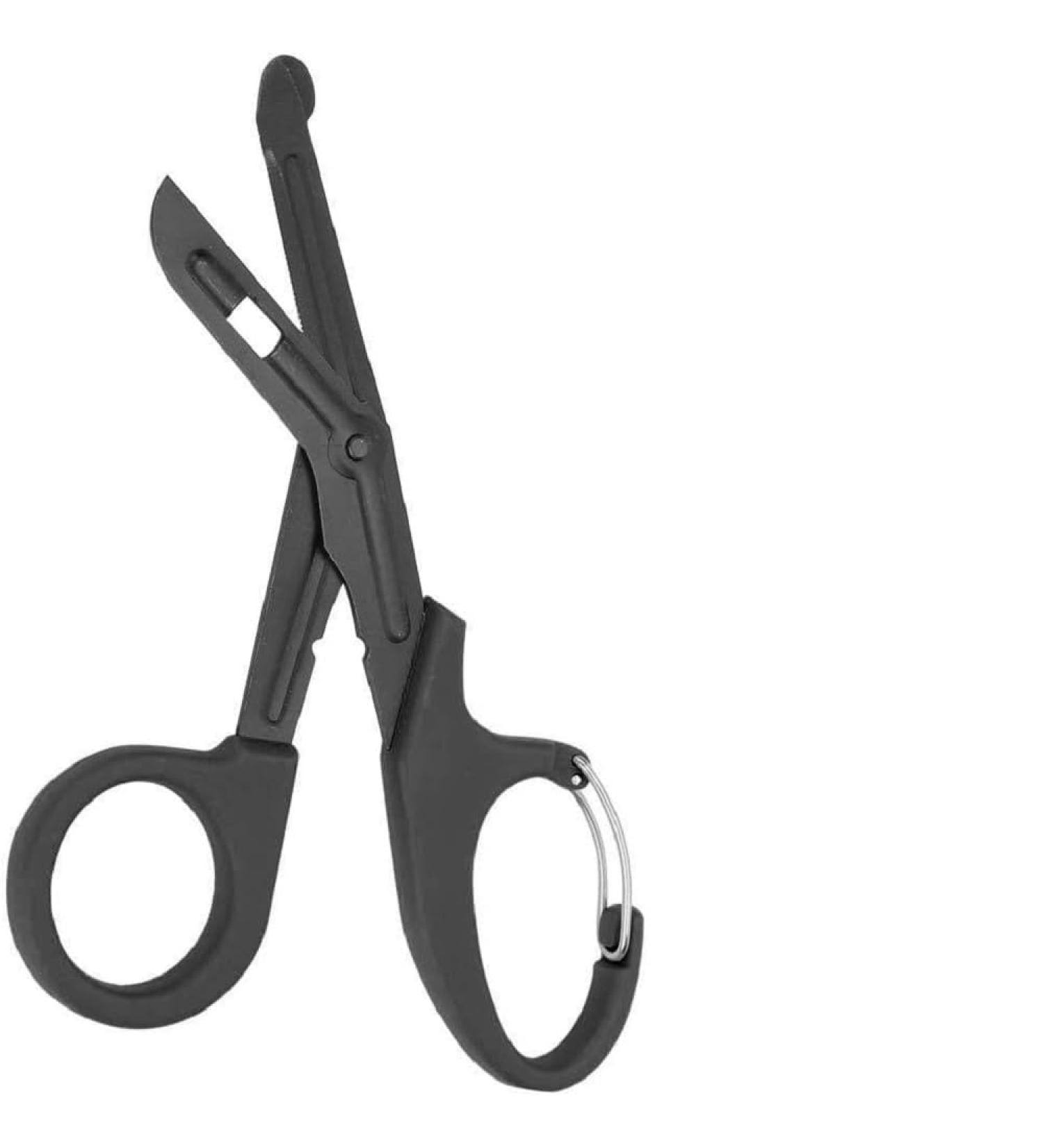 INSGB Titanium Bandage Shears - Stealth Black Coated EMT Scissors for Nurses & Paramedics - 7.5 Large Size - Buy Online on GoSupps.com