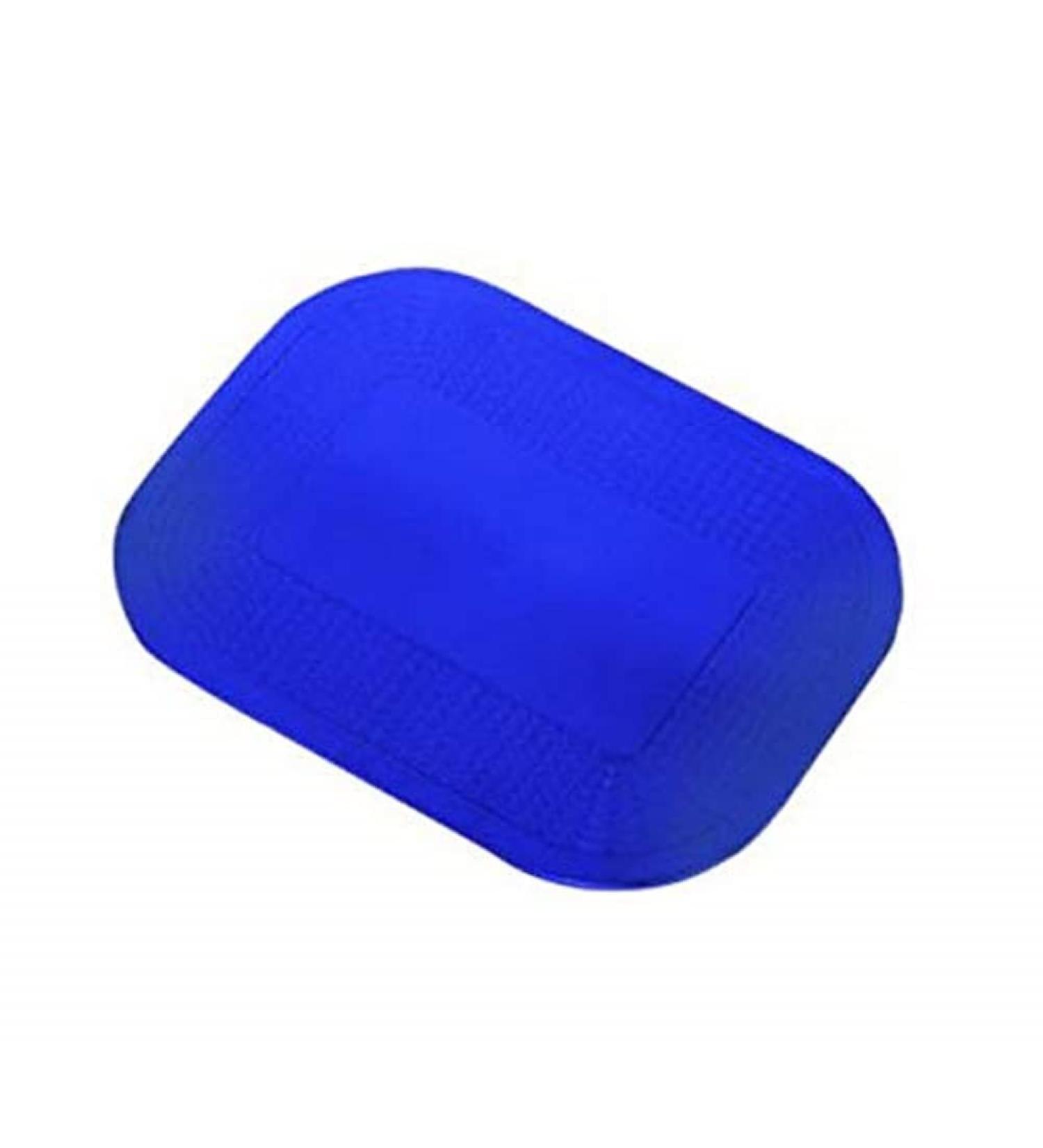 Dycem Non Slip Rectangular Pad 38 x 45 cm Blue Precut Adhering Pad Grip Assistance Non-Toxic Prevents Objects From Sliding or Rolling Ideal for Cups Plates & Eating Utensils Blue 38 x 45 cm - Rectangular