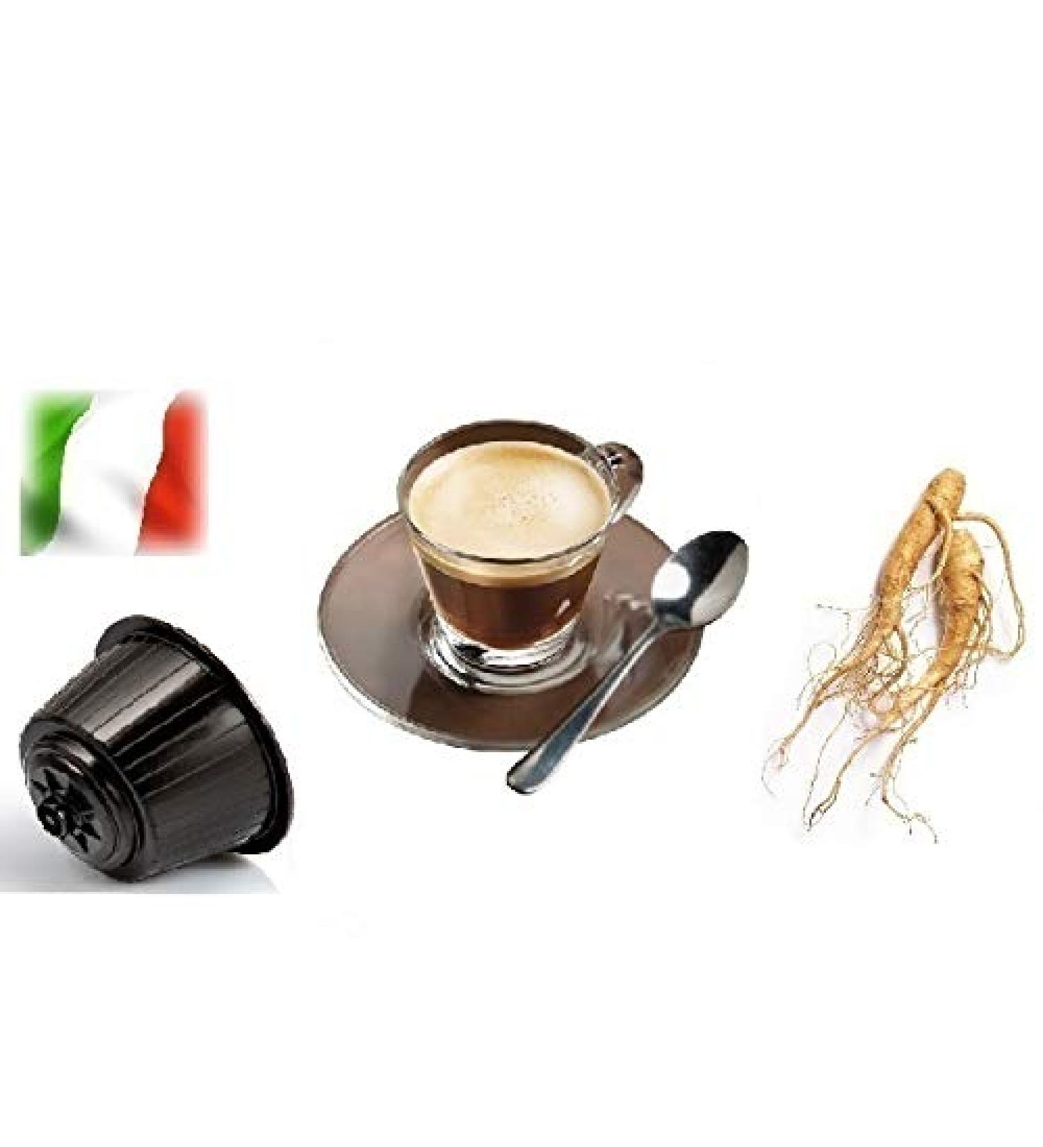Compatible Capsules Nescafè Dolce Gusto®, "Maxi Ginseng" Blend Capsules (48 Capsules)