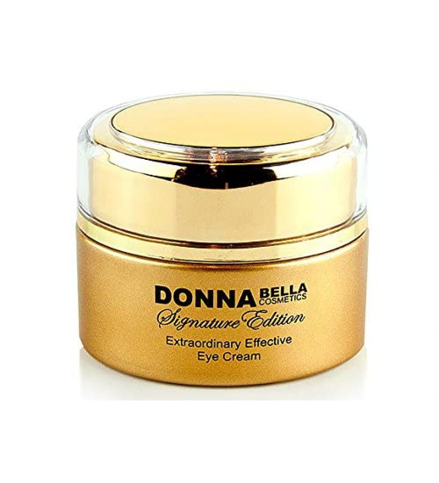 Donna Bella Caviar Signature Edition Extraordinary Effective Eye Cream - 50ml - Instantly Diminishes the Appearance of Under Eye Dark Circles Puffiness and Wrinkles