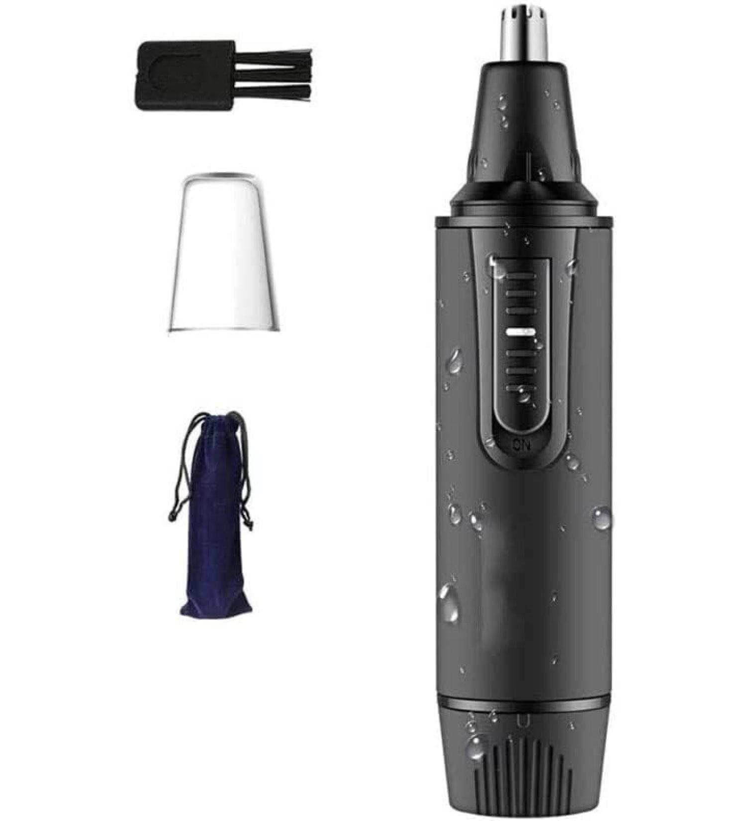 Electric Nose Hair Trimmer for Men & Women | Painless Ear Hair Remover Wet/Dry Clipper - Buy Online on GoSupps.com