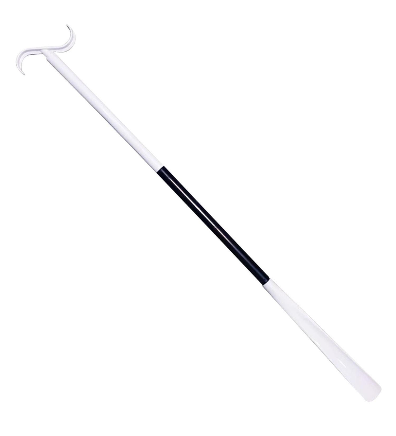 Onlynery Sock Remover for Seniors Aids for Putting on Socks | Multifunctional Dressing Device with Adjustable Shoe Puller Hooks - Black & White E - Buy Online on GoSupps.com