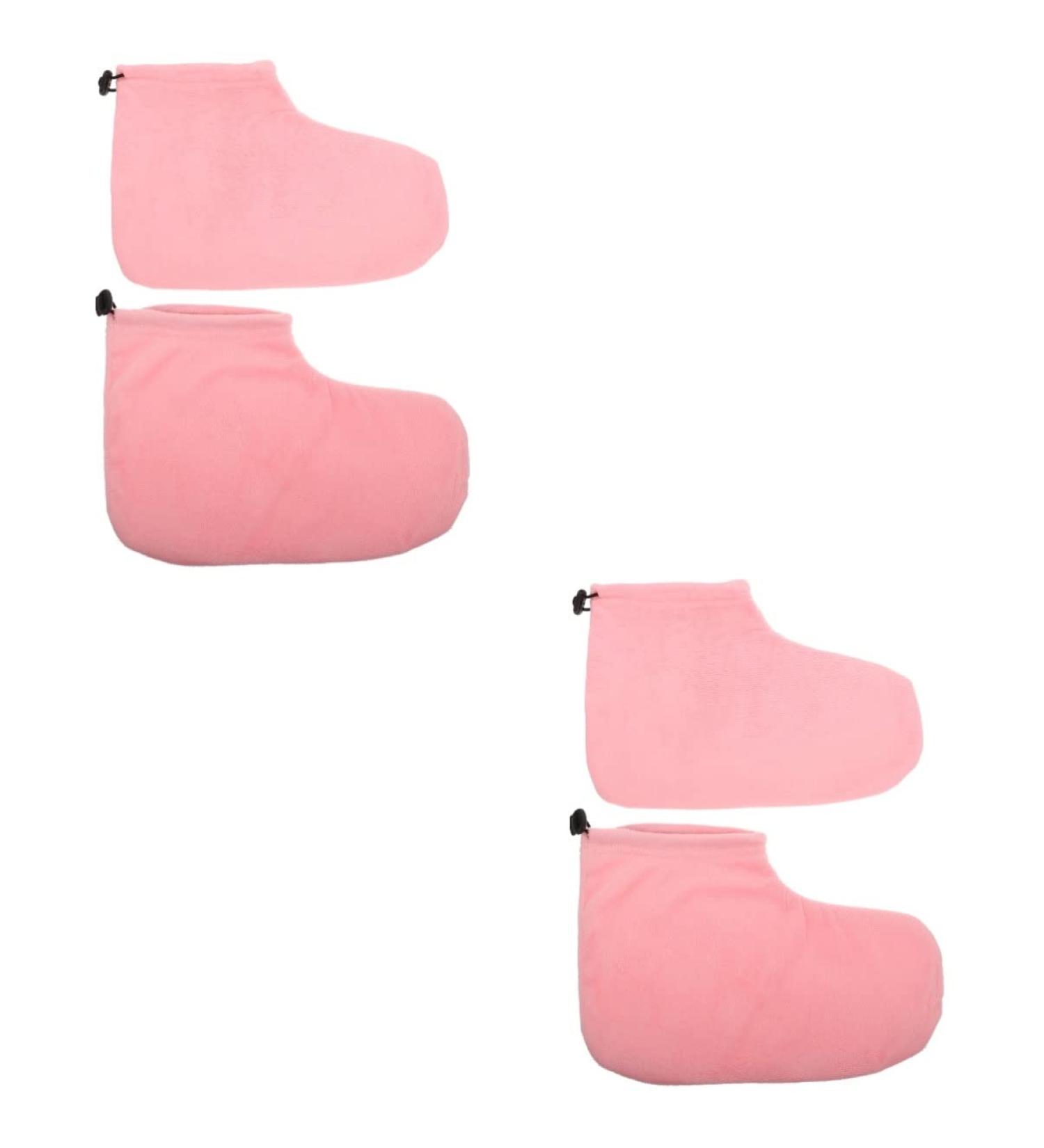 Beaupretty 2 Pairs Wax Warm Foot Cover Wax Bath Liners Thermal Foot Liner Paraffin Foot Bags Insulated Mitts and Cozies Paraffin Bath Wax Gloves Comfortable Plush Heater - Buy Online on GoSupps.com