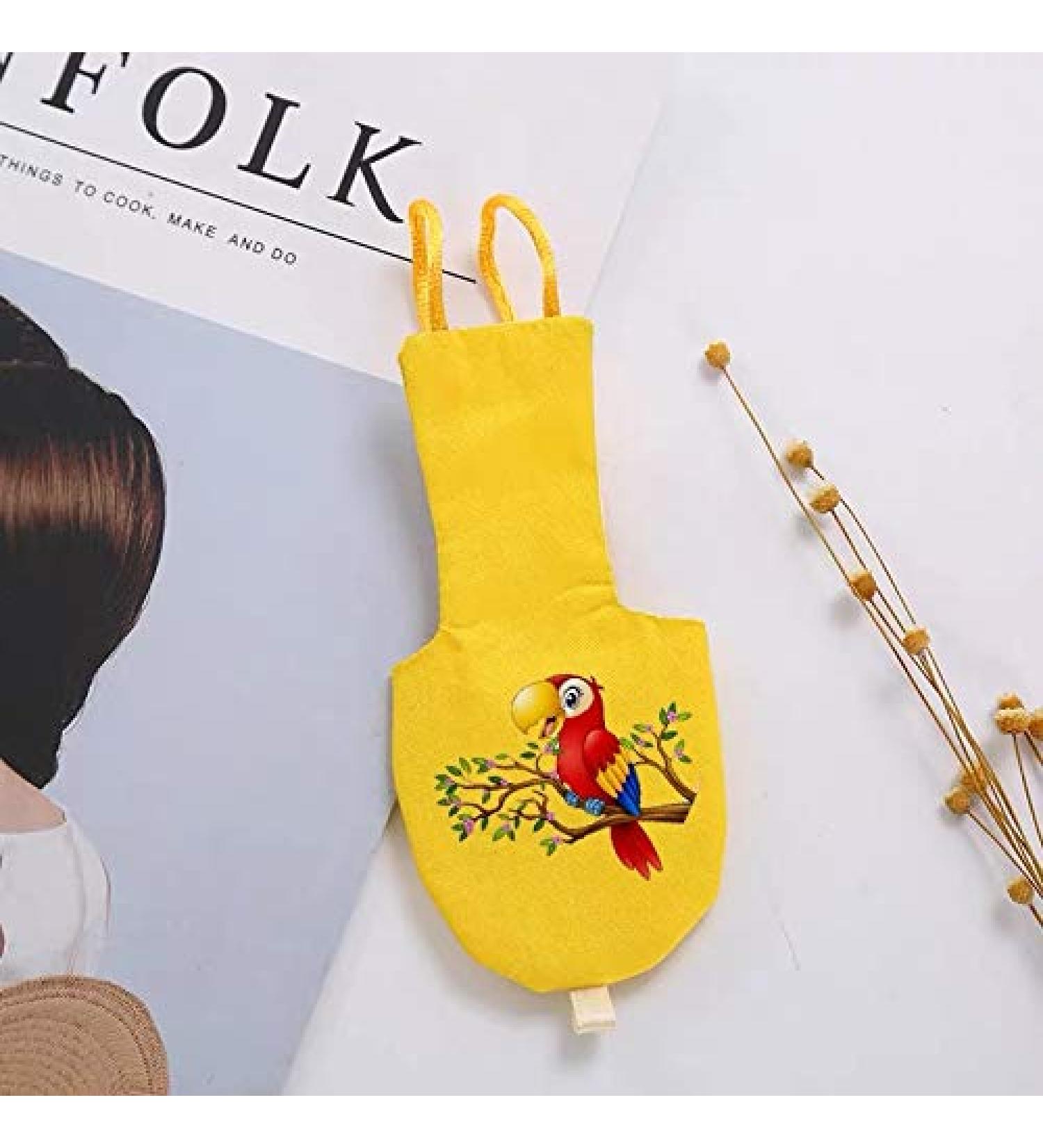 Kuso Reusable Washable Diapers for Parrots - XL Yellow Kimono Clothing for Birds Budgies Cockatoos & African Greys - Buy Online on GoSupps.com