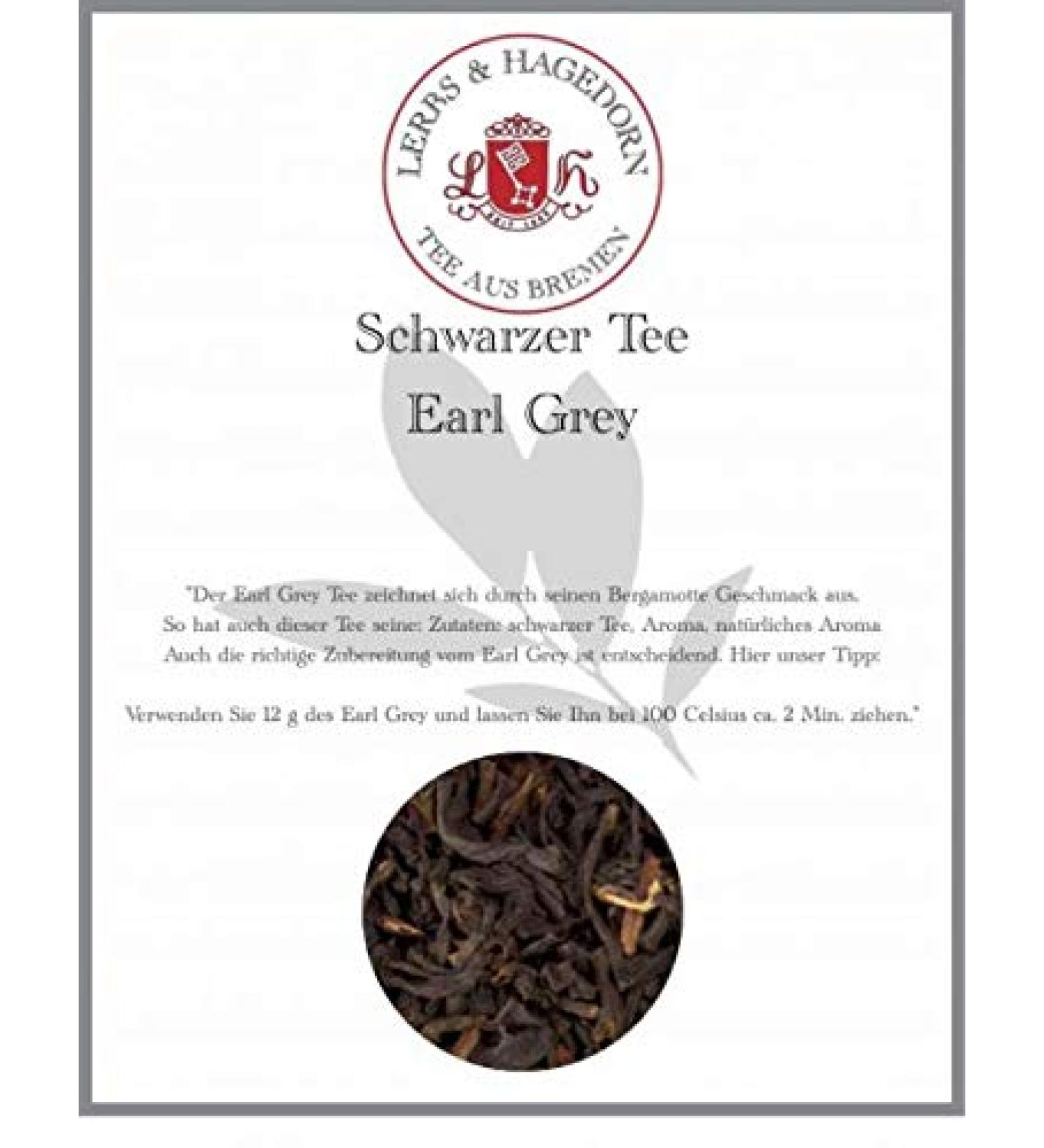  Lerbs & Hagedorn Earl Grey Th noir 2 kg - Buy Online on GoSupps.com