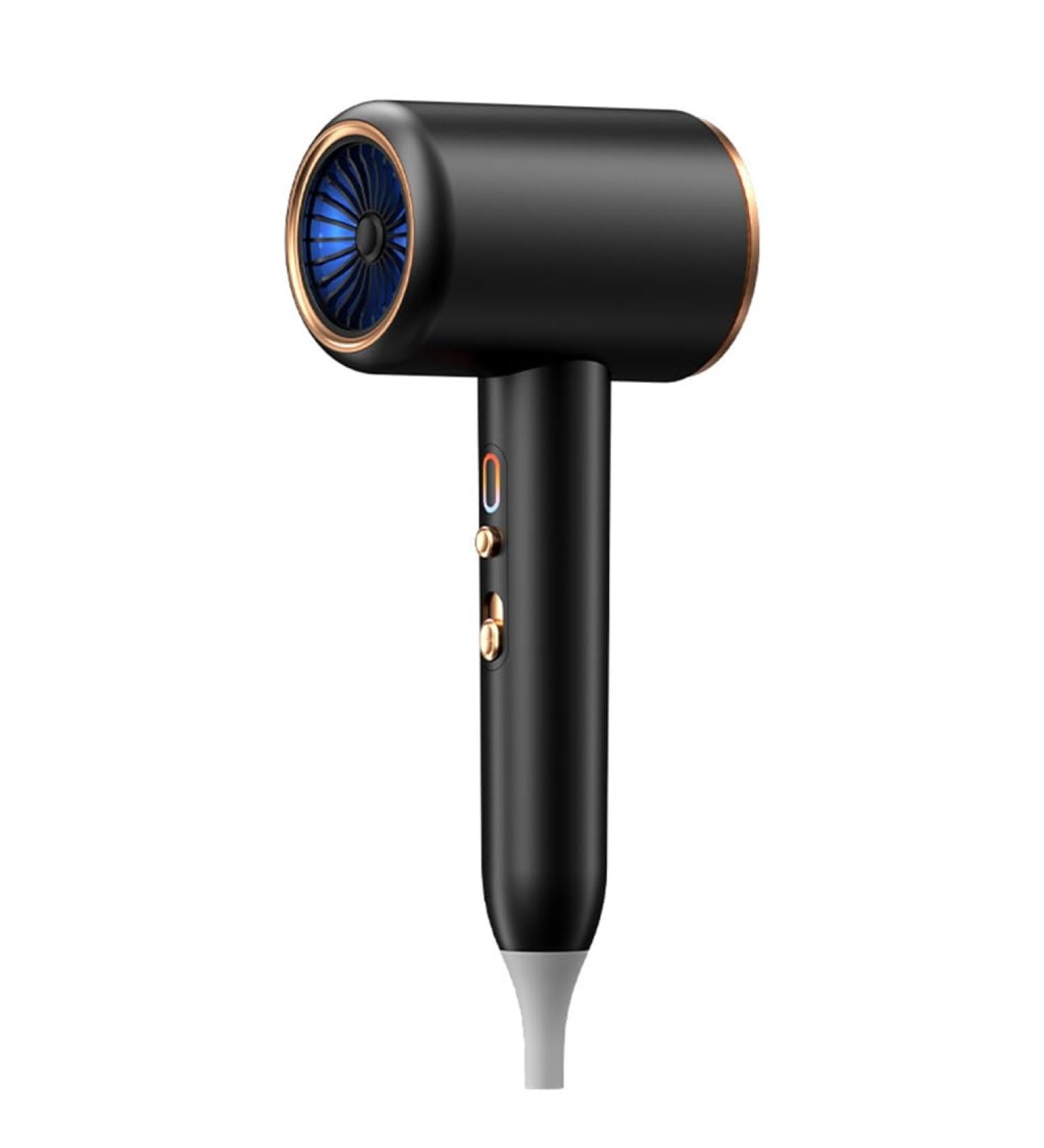 Dewedrt 1870W 3th Gear Professional Hair Dryer Negative Ionic Blow Dryer Hot Cold Wind Air Brush Hair Dryer Salon Tool US Plug - Buy Online on GoSupps.com