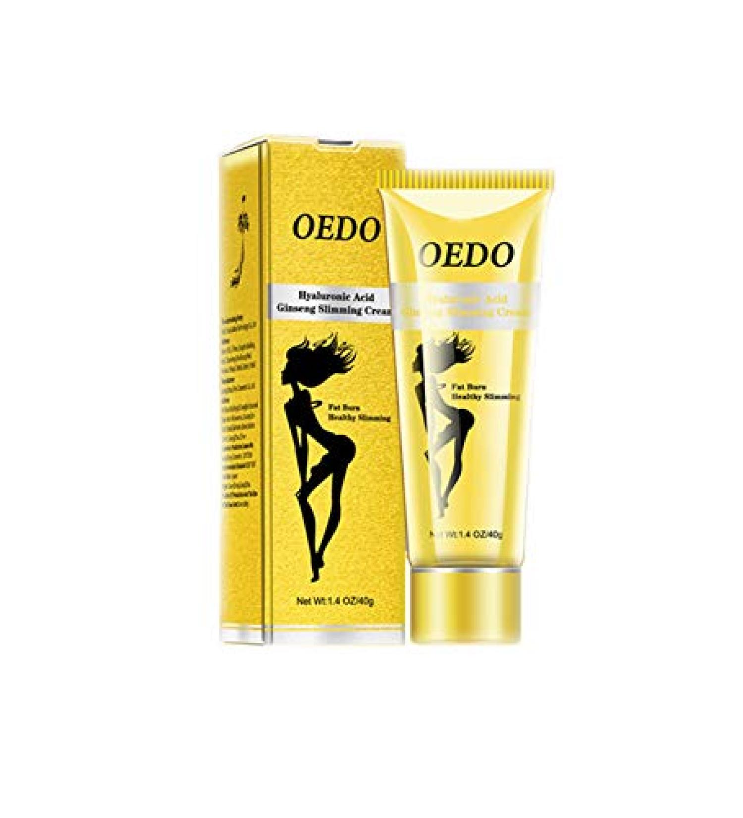 OEDO Ginseng Body Detox Slimming Cream Legs Belly Waist Effective Fat Burning Weight Loss Nutrition Cream Body Care Products - Buy Online on GoSupps.com