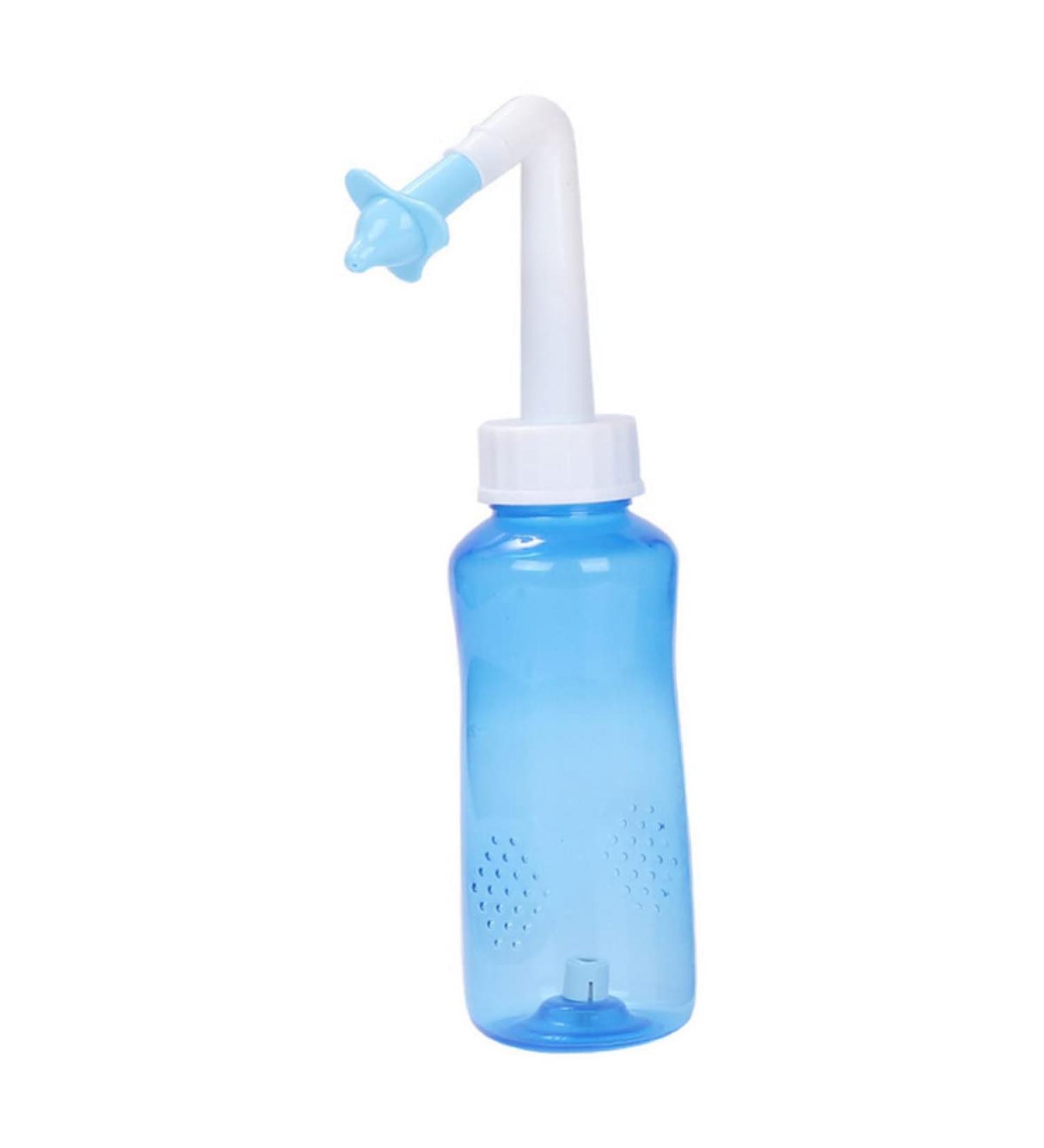 Sinus Rinse Bottle - Pressure Nasal Irrigation for Adults & Kids | International Shipping Available - Buy Online on GoSupps.com