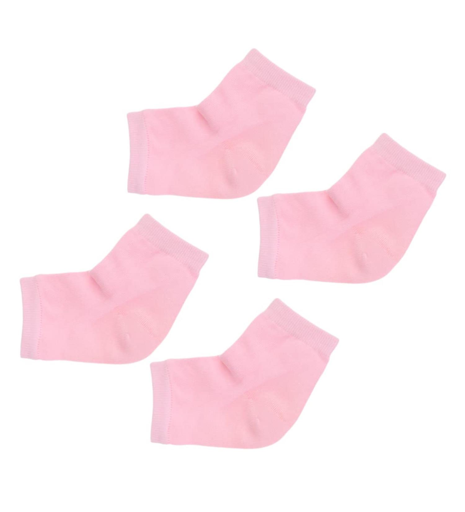 FRCOLOR 2 Pairs Overnight Moisture Socks Rough Calluses Heel Socks Man Socks Feet Repair Socks Heel Sleeves Protectors Foot Socks Men Sock Mens Sock Men and Women Ordinary Gel - Buy Online on GoSupps.com