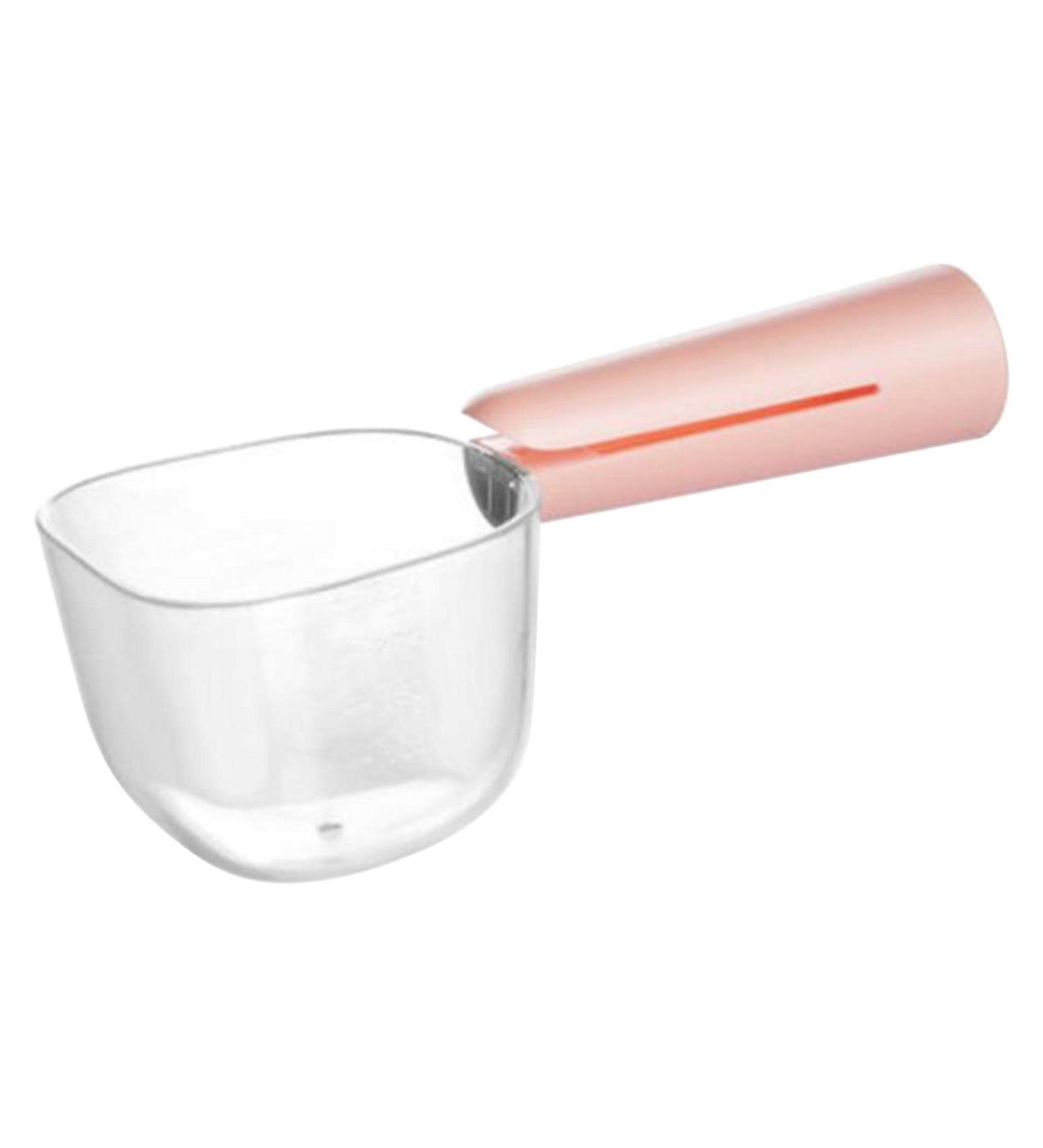 Teksome Dog Food Scoop | Transparent Puppy Measuring Cup - Practical Dry Food Scoops for Dogs and Cats Small Pet Feeding Supplies - Buy Online on GoSupps.com