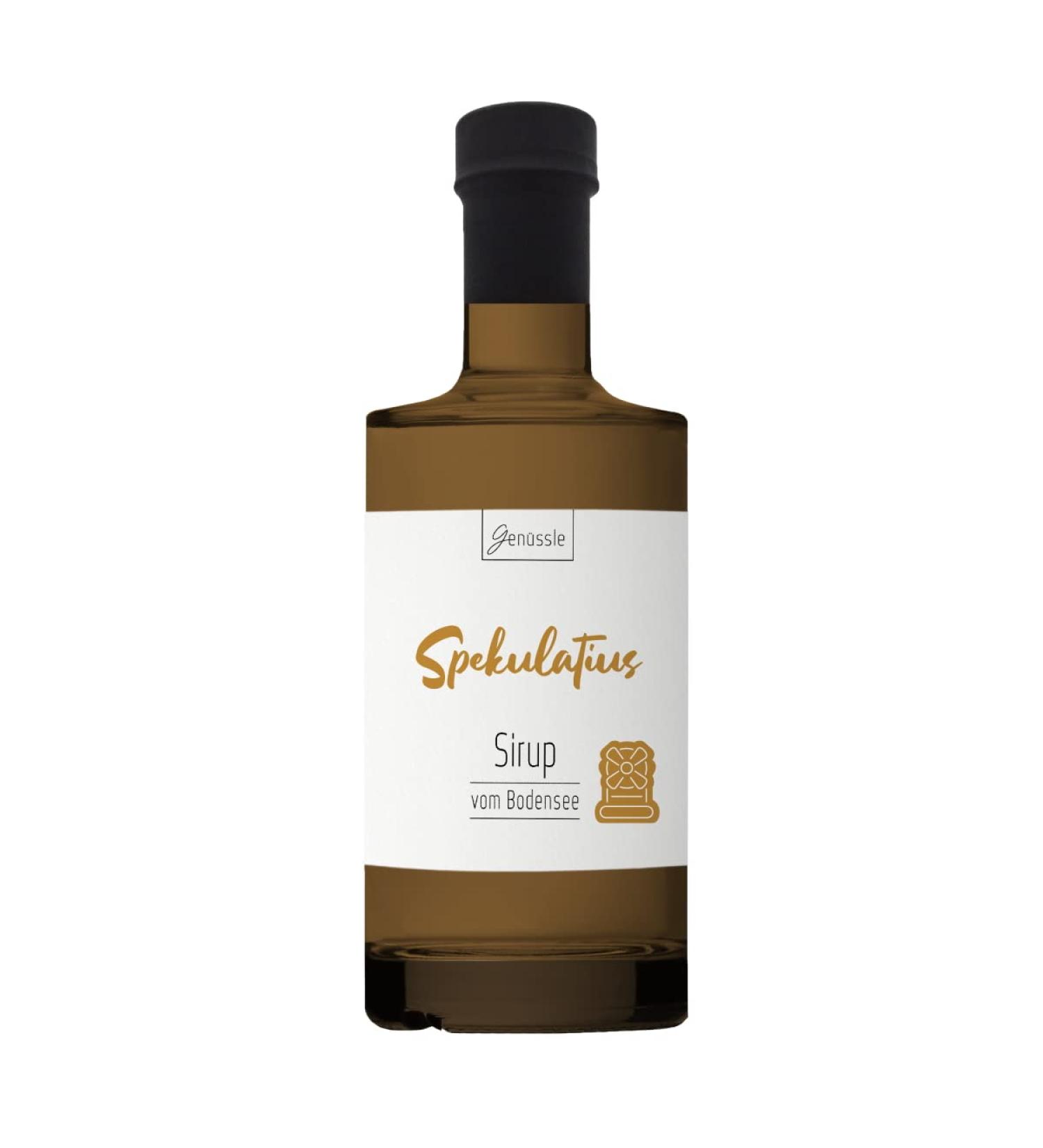 Organic Speculatius Syrup 350 ml - Speculatius Syrup from the Lake Constance Region - Winter Syrup - Natural without Additives