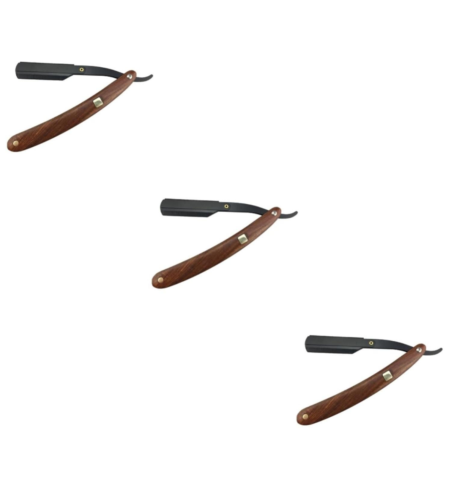 FRCOLOR 6 Pcs Metal Manual Razor Set - Safe Bamboo Razors for Men - International Shipping Available - Buy Online on GoSupps.com