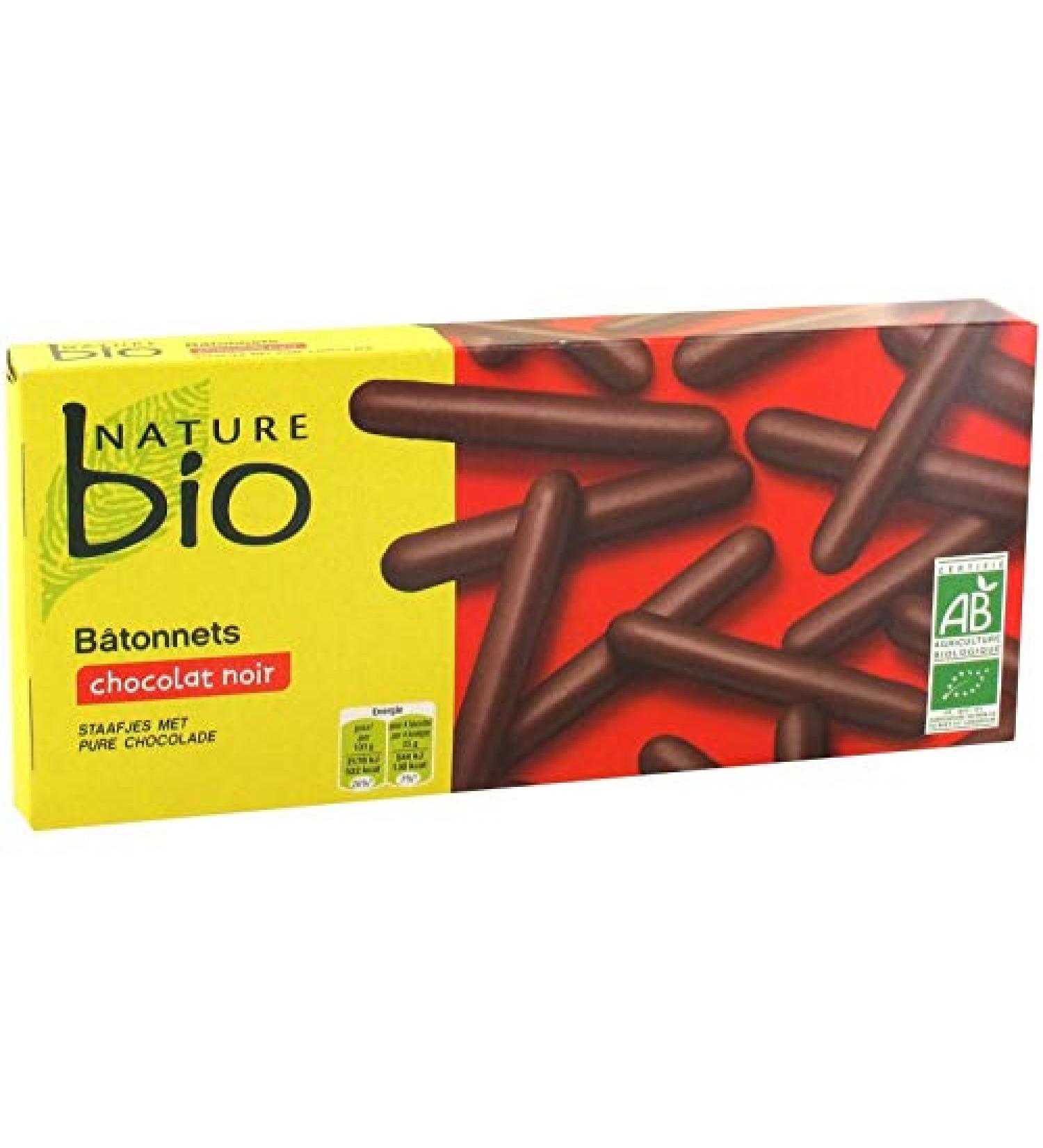 ORGANIC DARK CHOCOLATE STICKS 125G ORGANIC PLAIN PACK OF 4 - Buy Online on GoSupps.com