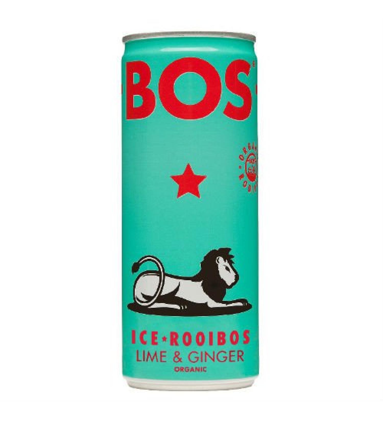 BOS Ice Rooibos LimoGinger 250 ml