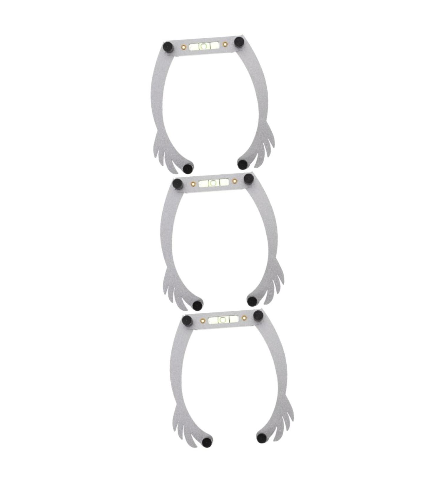 Beavorty 3pcs Eyebrow Ruler Brow Ruler Stencils Eyebrow Guide Ruler Eyebrow Threading Kit Fold - Buy Online on GoSupps.com