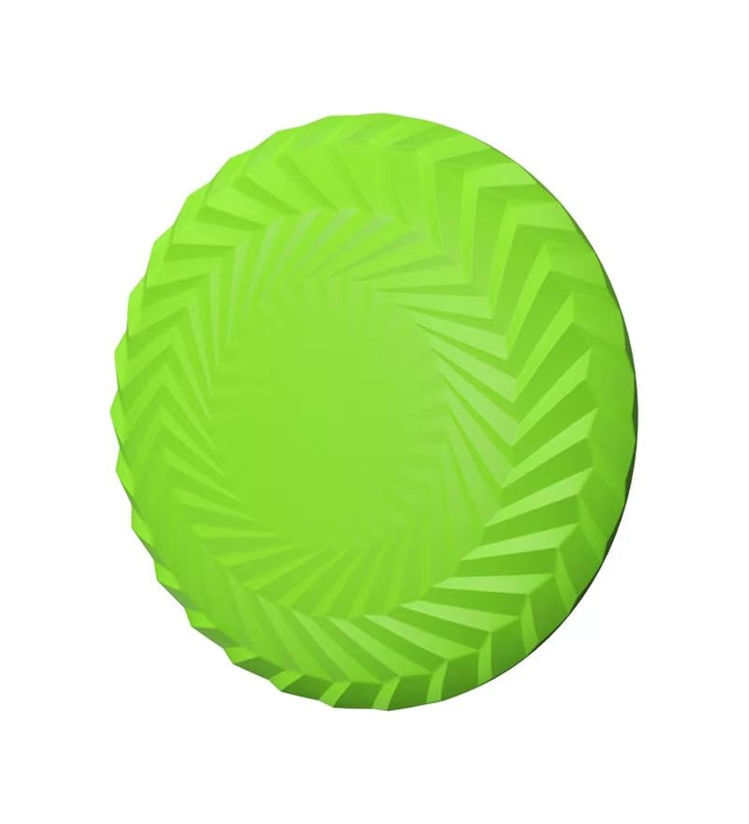 Hundefrisbee 18cm - Durable Rubber Dog Frisbee for Land & Water | Perfect for Training Catching & Playing (Green) - Buy Online on GoSupps.com
