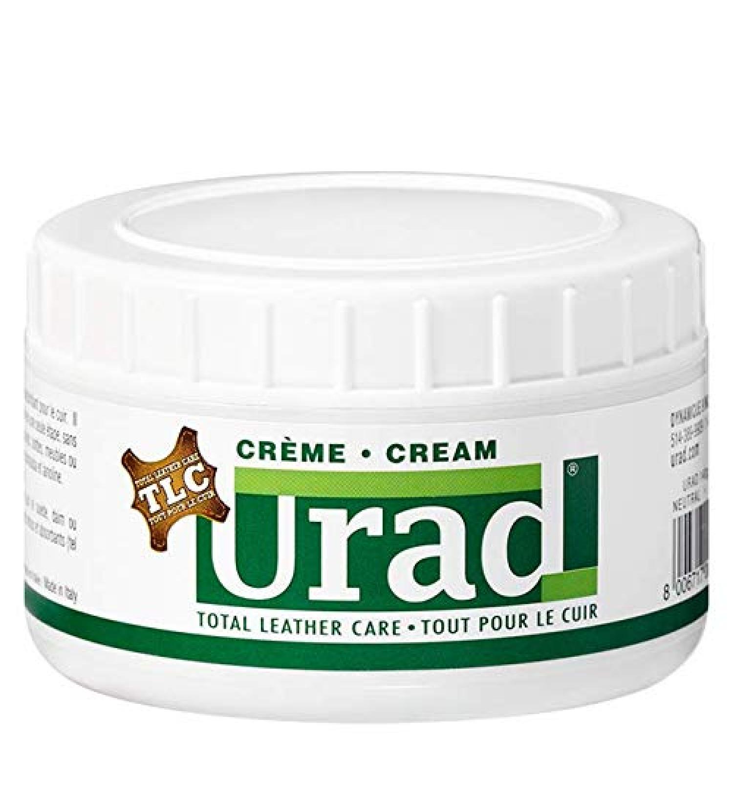 Urad Leather Care & Conditioner - Made in Italy, 5 Ounce Neutral Leather Cream for Refurbishing & Restoring - Buy Online on GoSupps.com